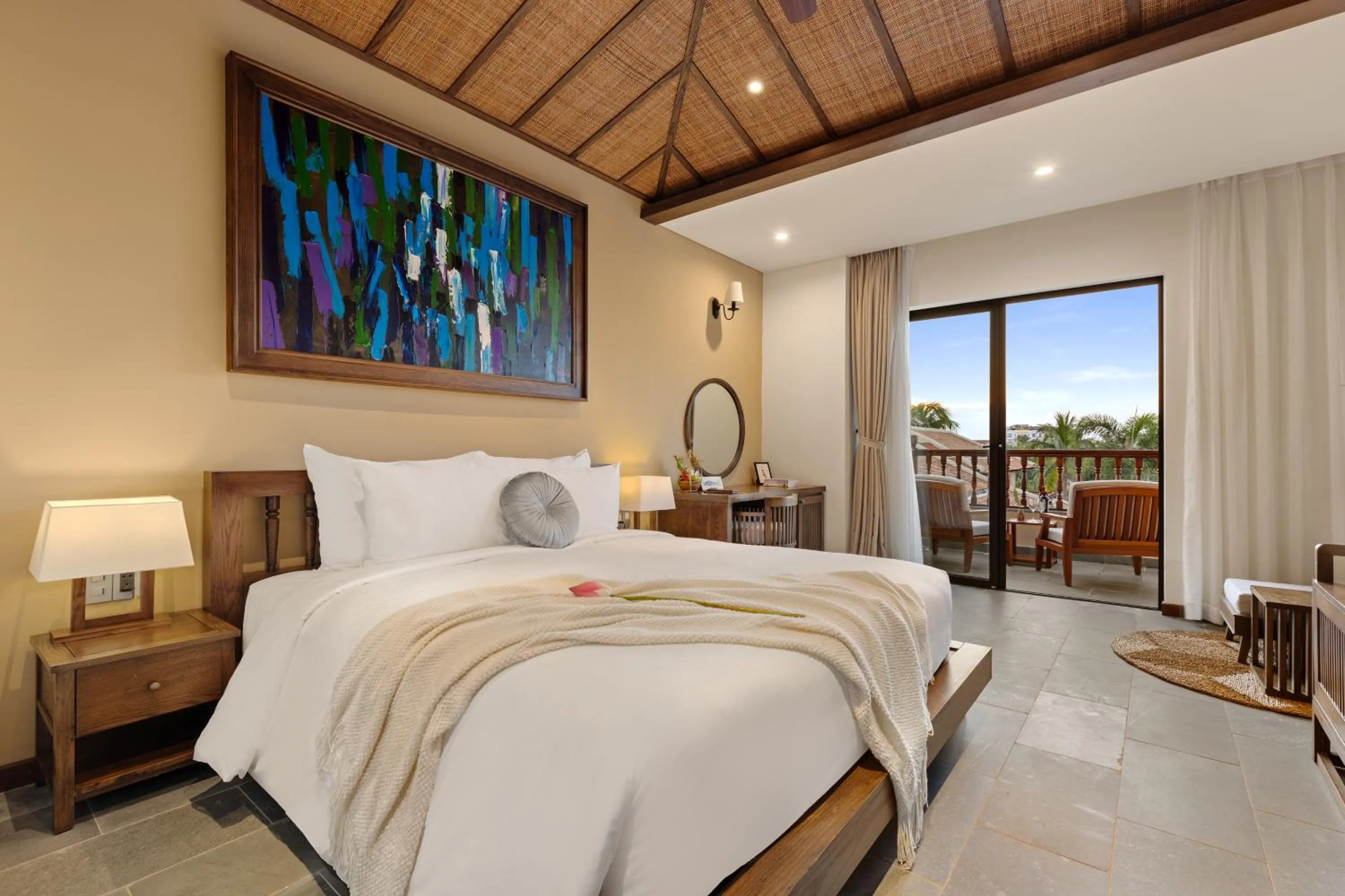 Bedroom, Bed in Sứ Retreat Hoi An - Riverfront Resort