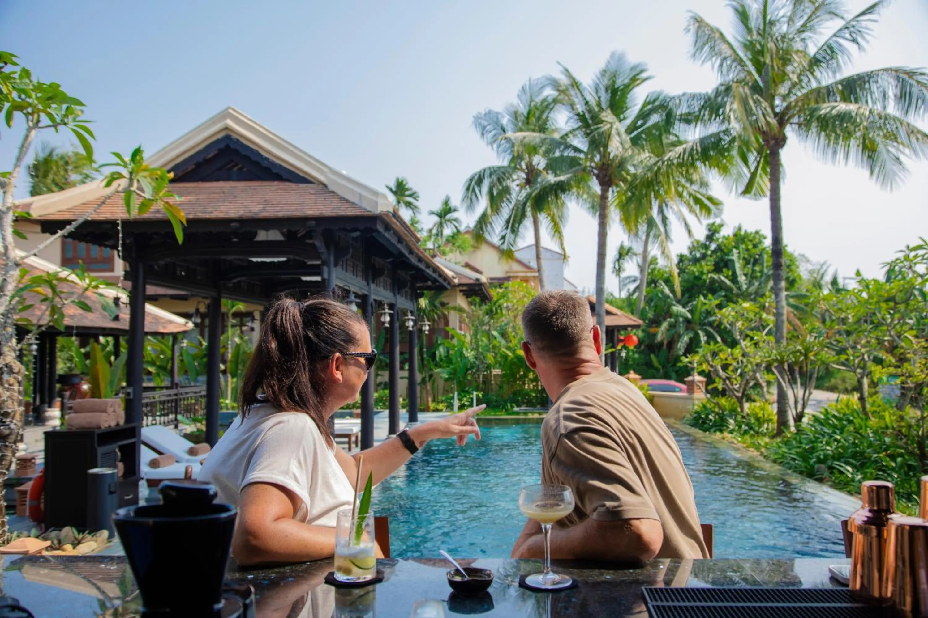 Swimming pool in Sứ Retreat Hoi An - Riverfront Resort