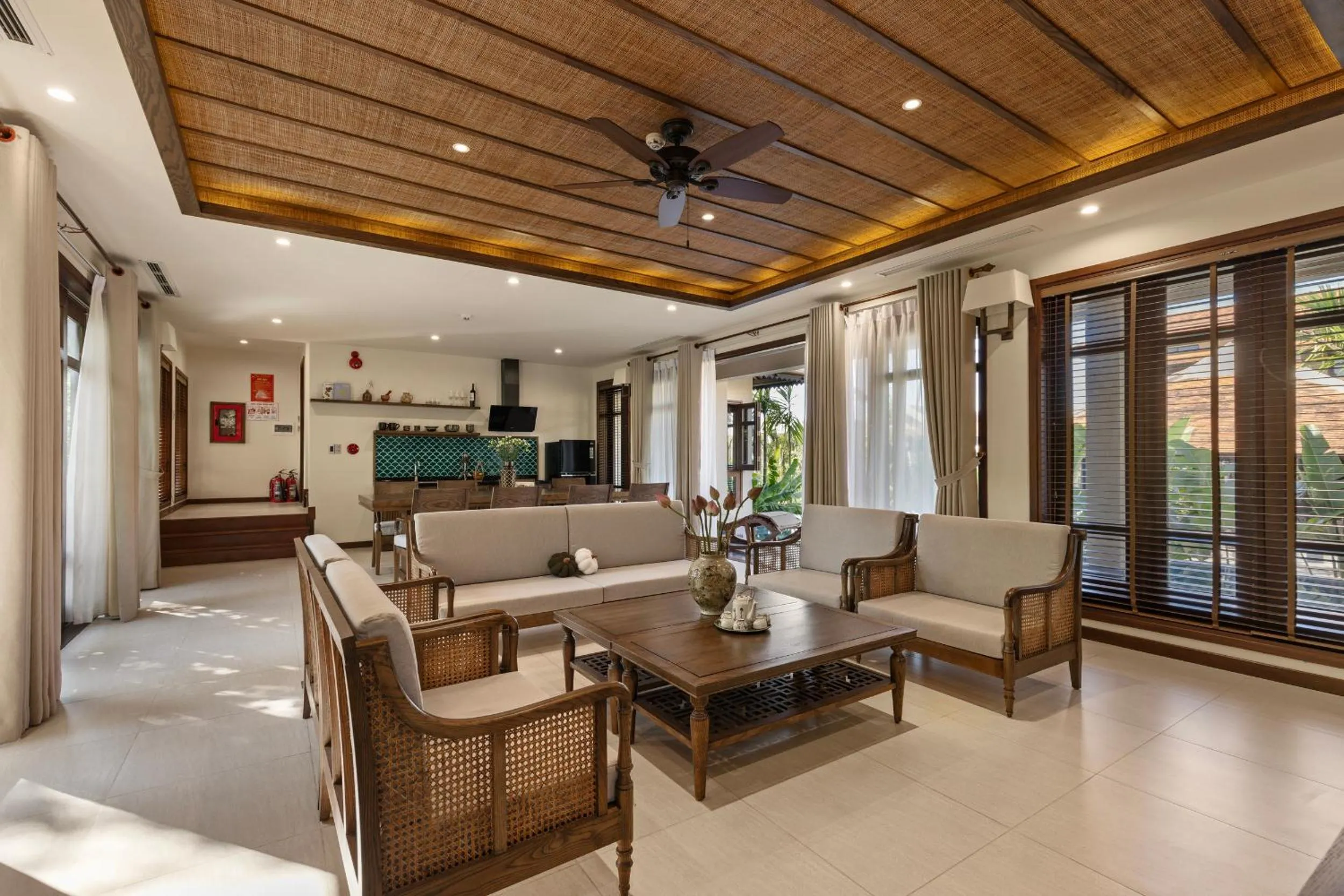 Living room in Sứ Retreat Hoi An - Riverfront Resort