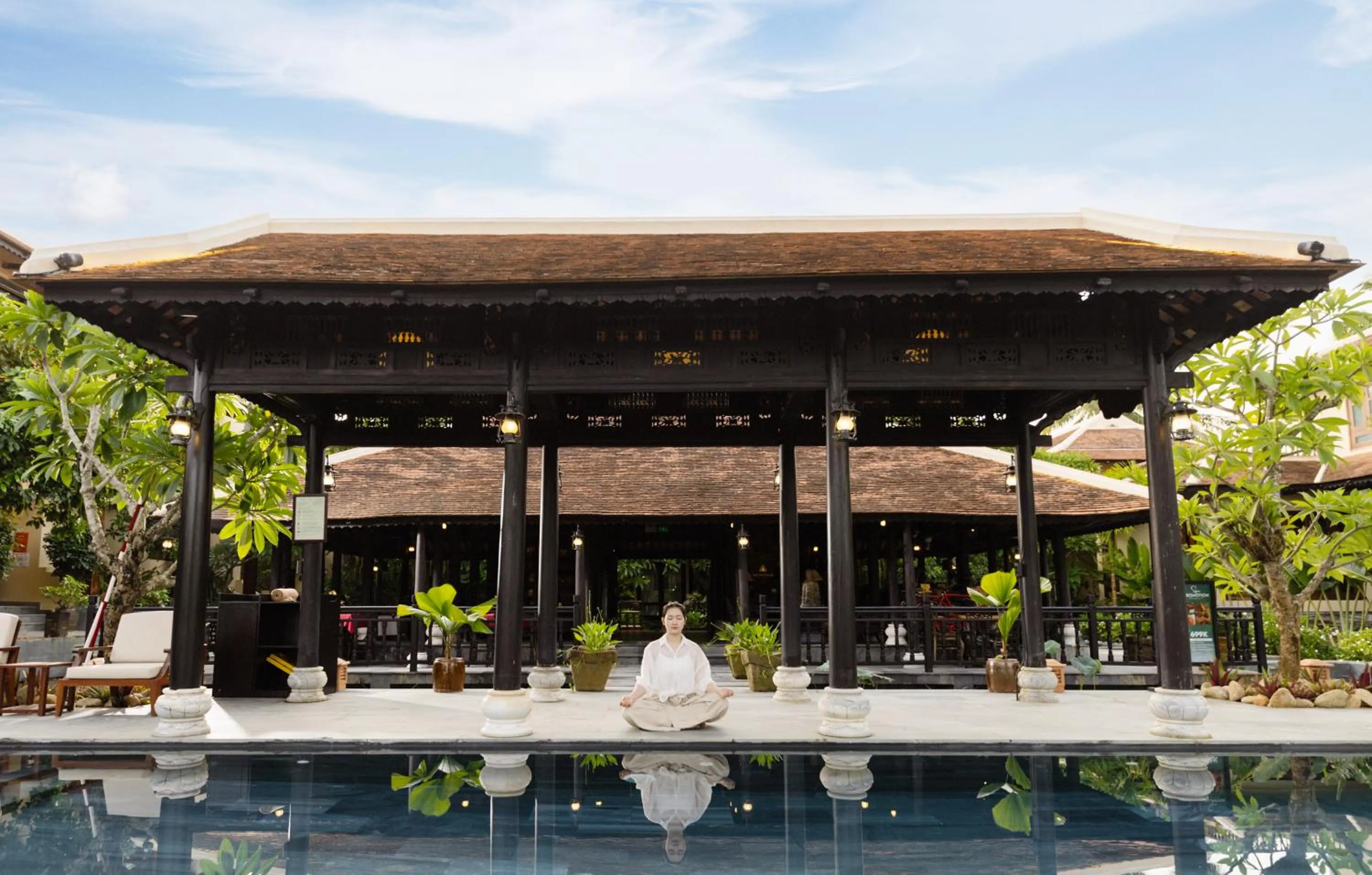 Swimming pool in Sứ Retreat Hoi An - Riverfront Resort