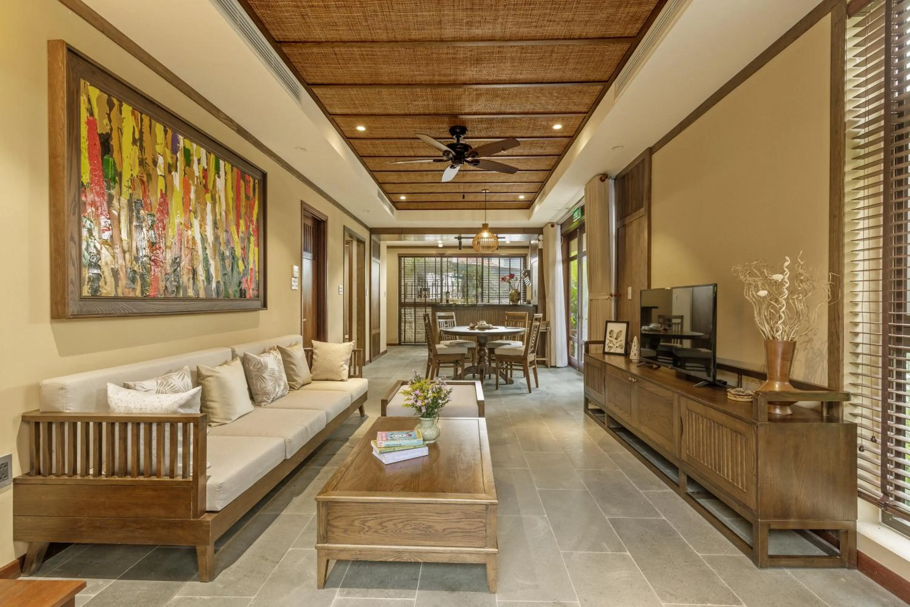 Living room in Sứ Retreat Hoi An - Riverfront Resort