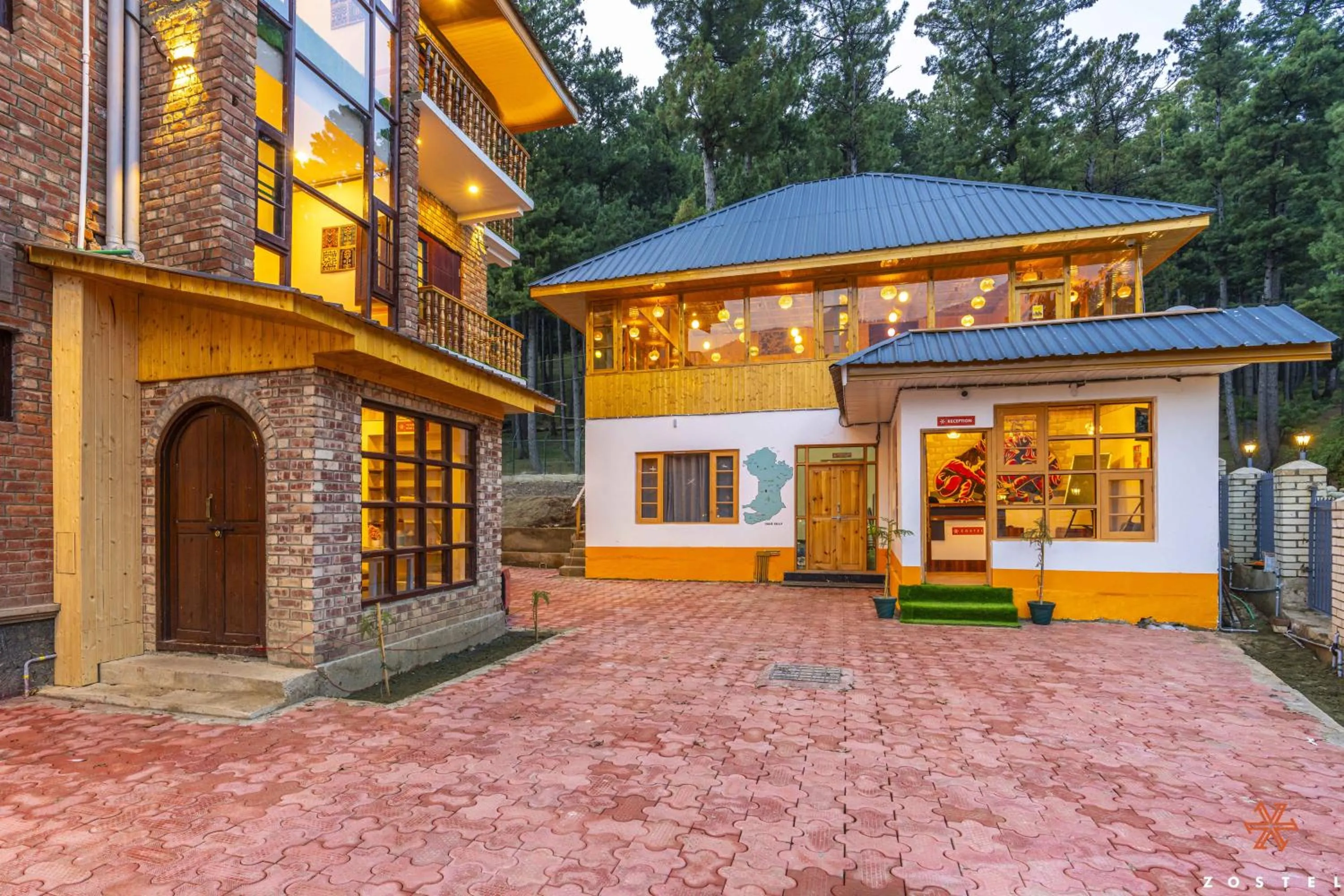 Property building in Zostel Pahalgam