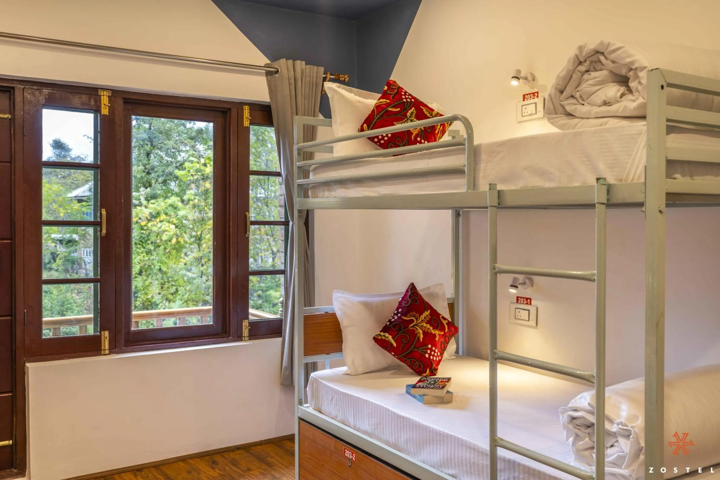 Photo of the whole room, Bed in Zostel Pahalgam