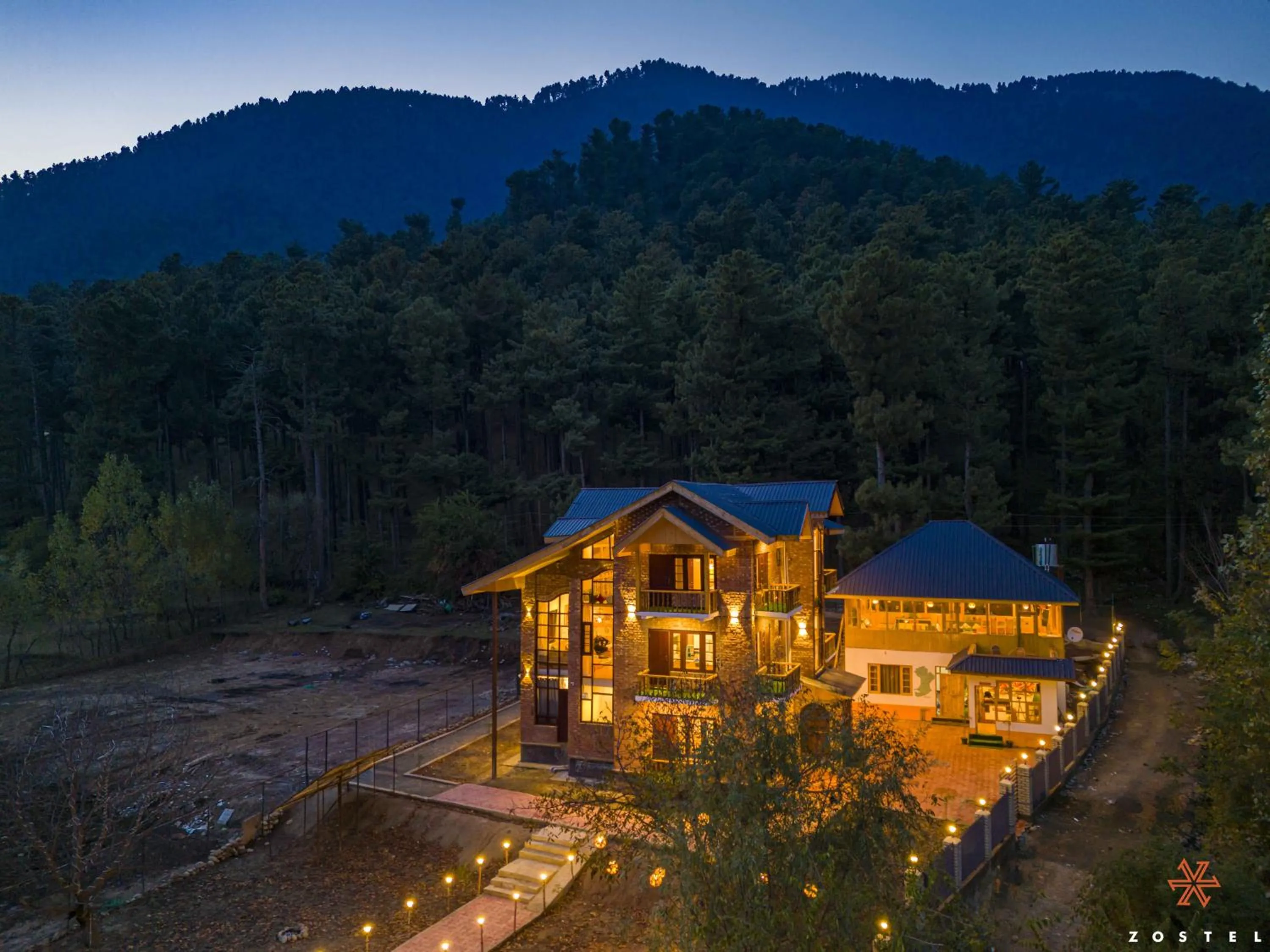 Property building in Zostel Pahalgam