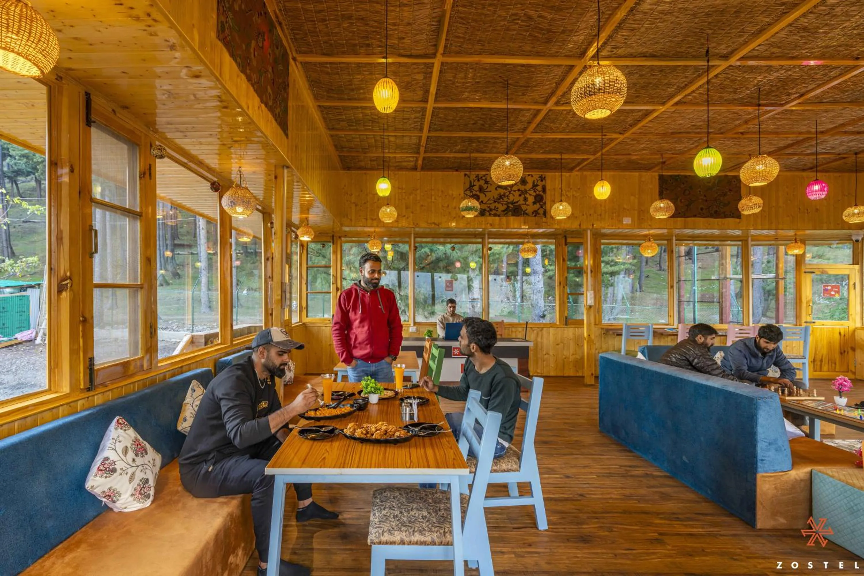 Restaurant/places to eat in Zostel Pahalgam