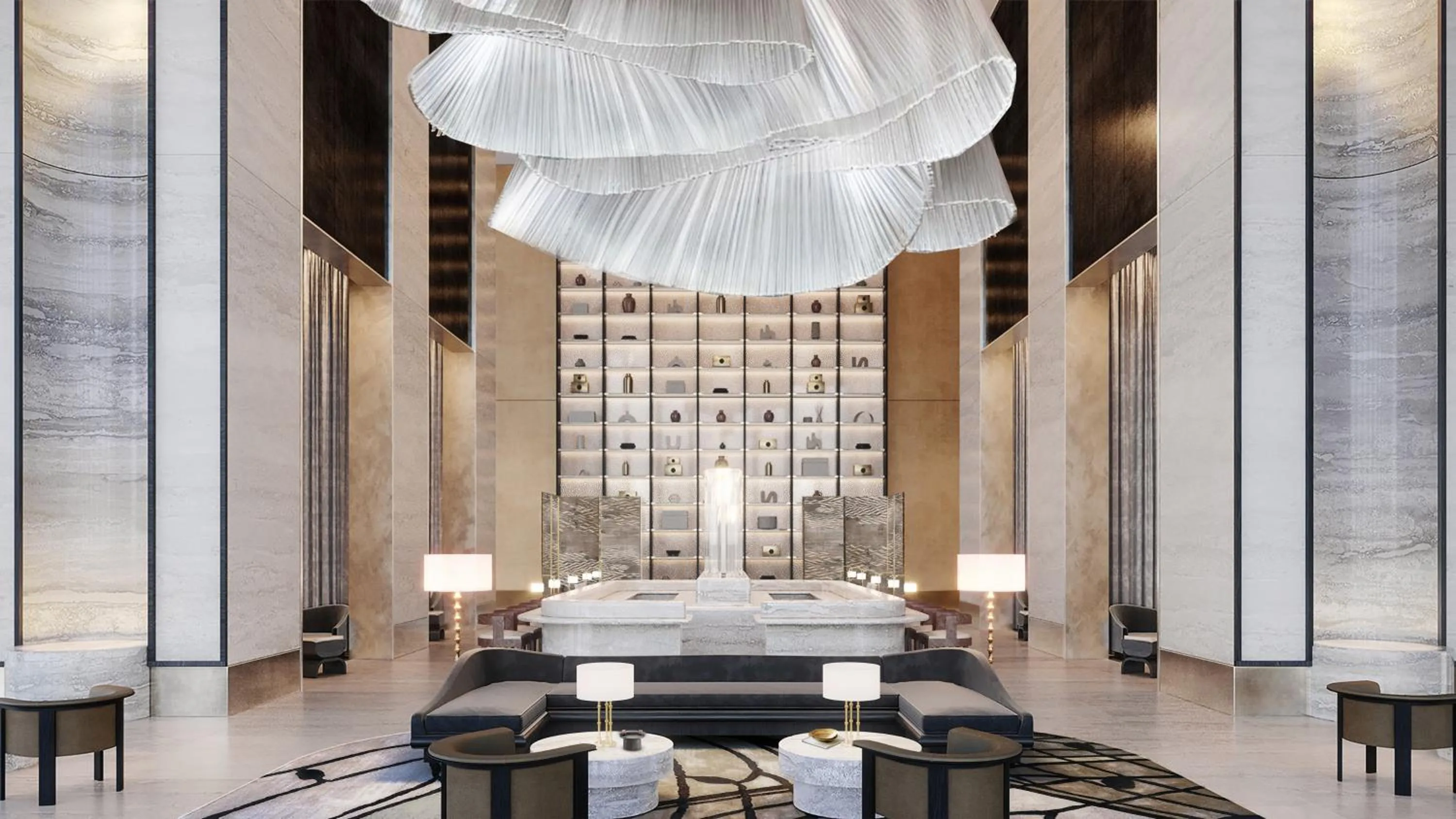 Lounge or bar in InterContinental Wuxi Taihu New City by IHG