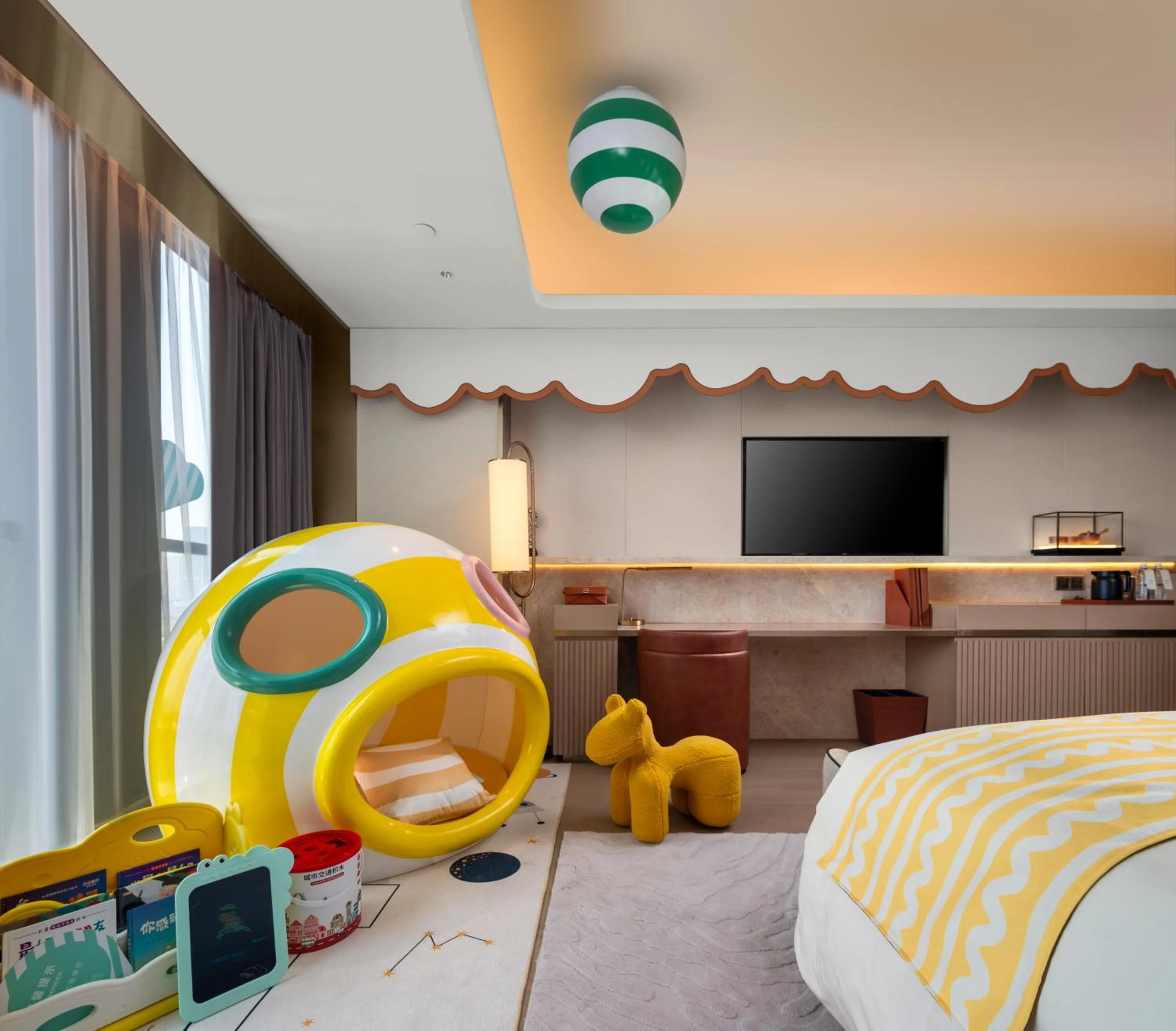 Bedroom, Bed in InterContinental Wuxi Taihu New City by IHG