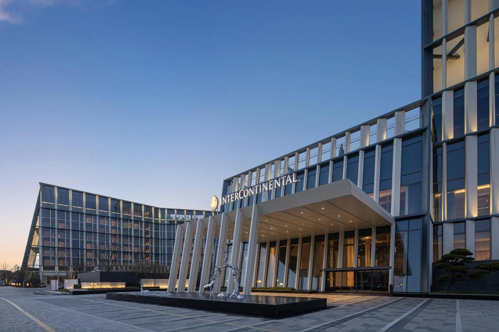 Property building in InterContinental Wuxi Taihu New City by IHG