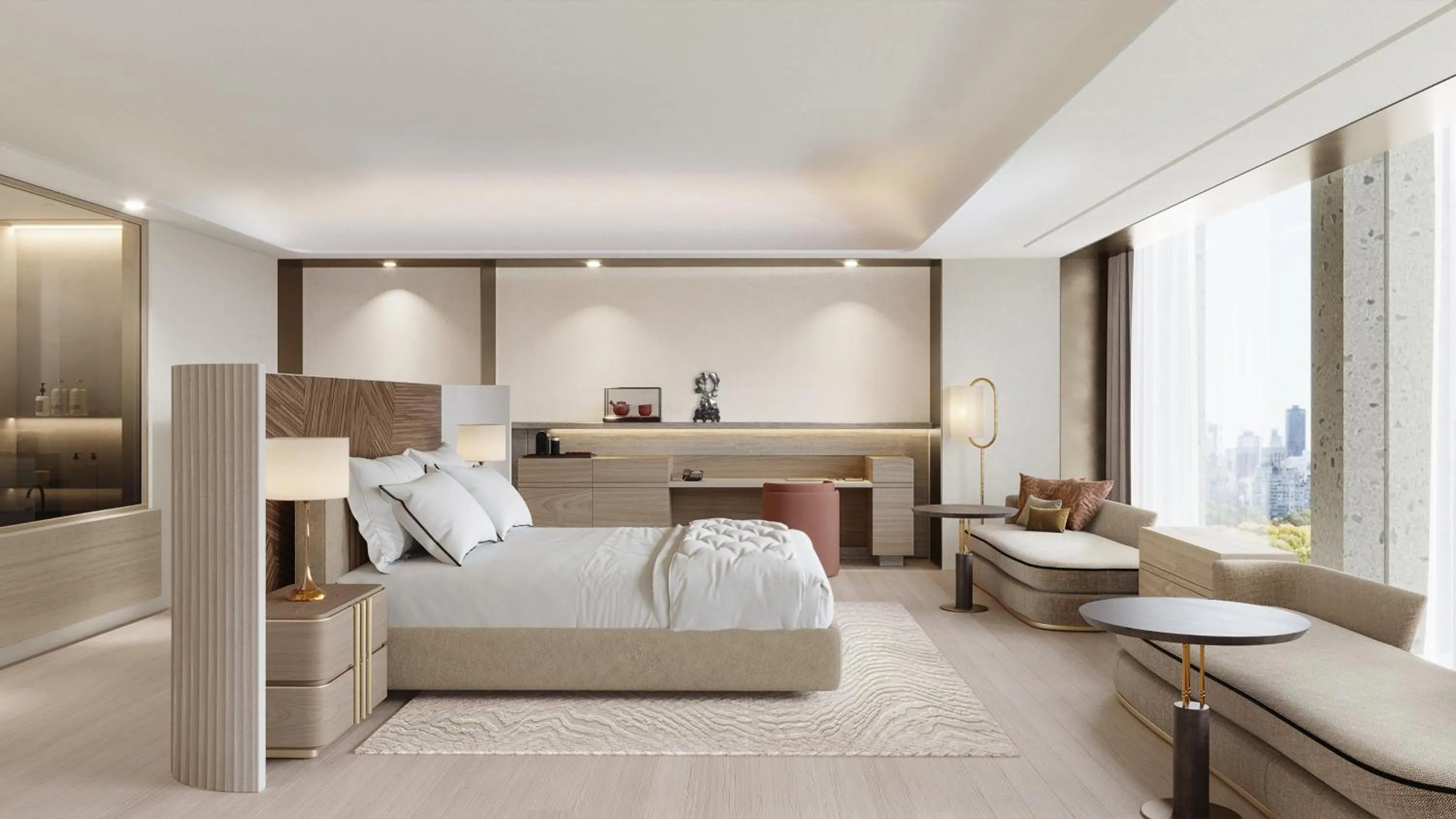 Photo of the whole room in InterContinental Wuxi Taihu New City by IHG