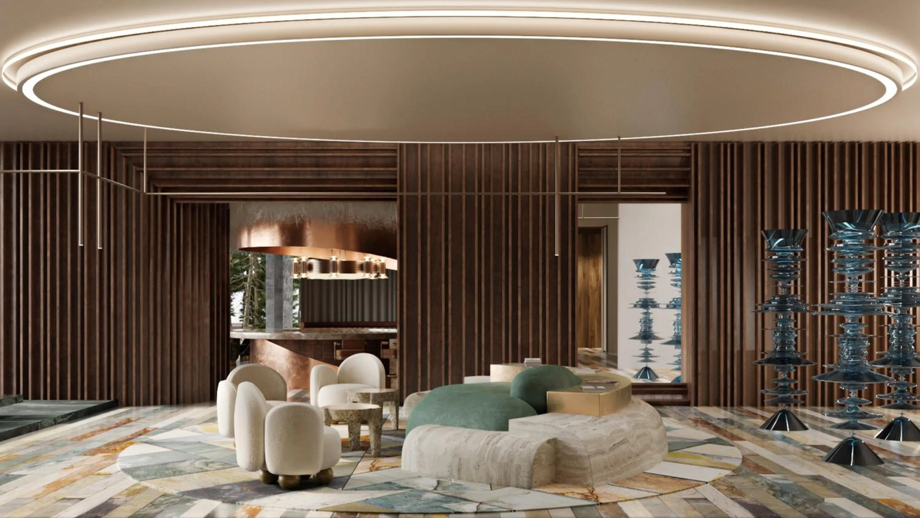 Lounge or bar in Hotel Indigo Wuxi Taihu New City