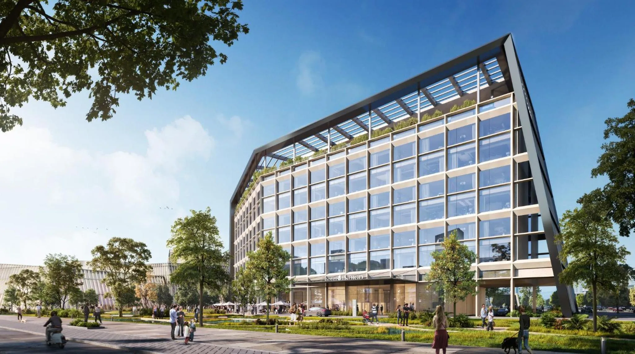 Property building in Hotel Indigo Wuxi Taihu New City