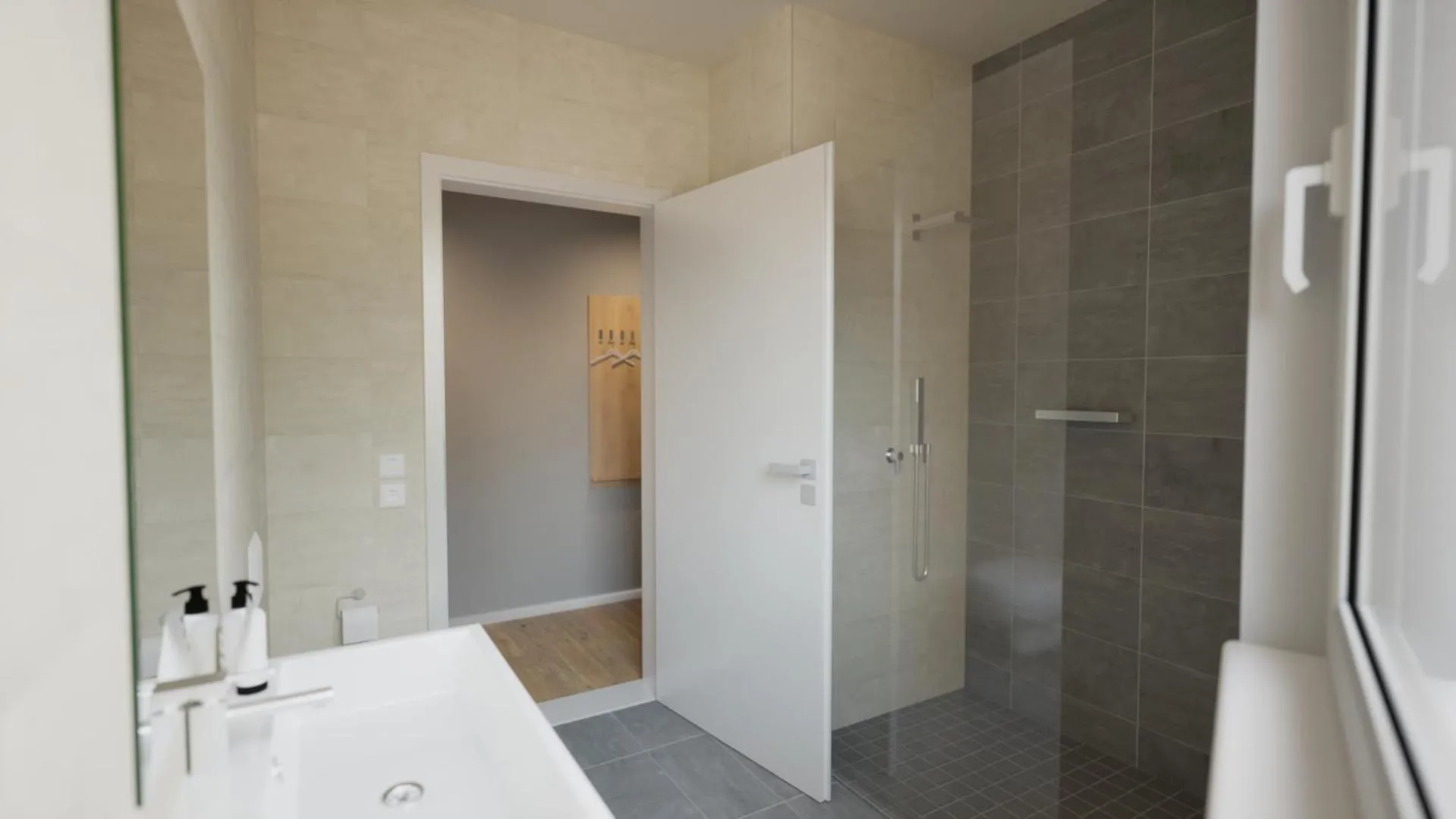 Shower in ADAPT APARTMENT HOTEL Wetzlar