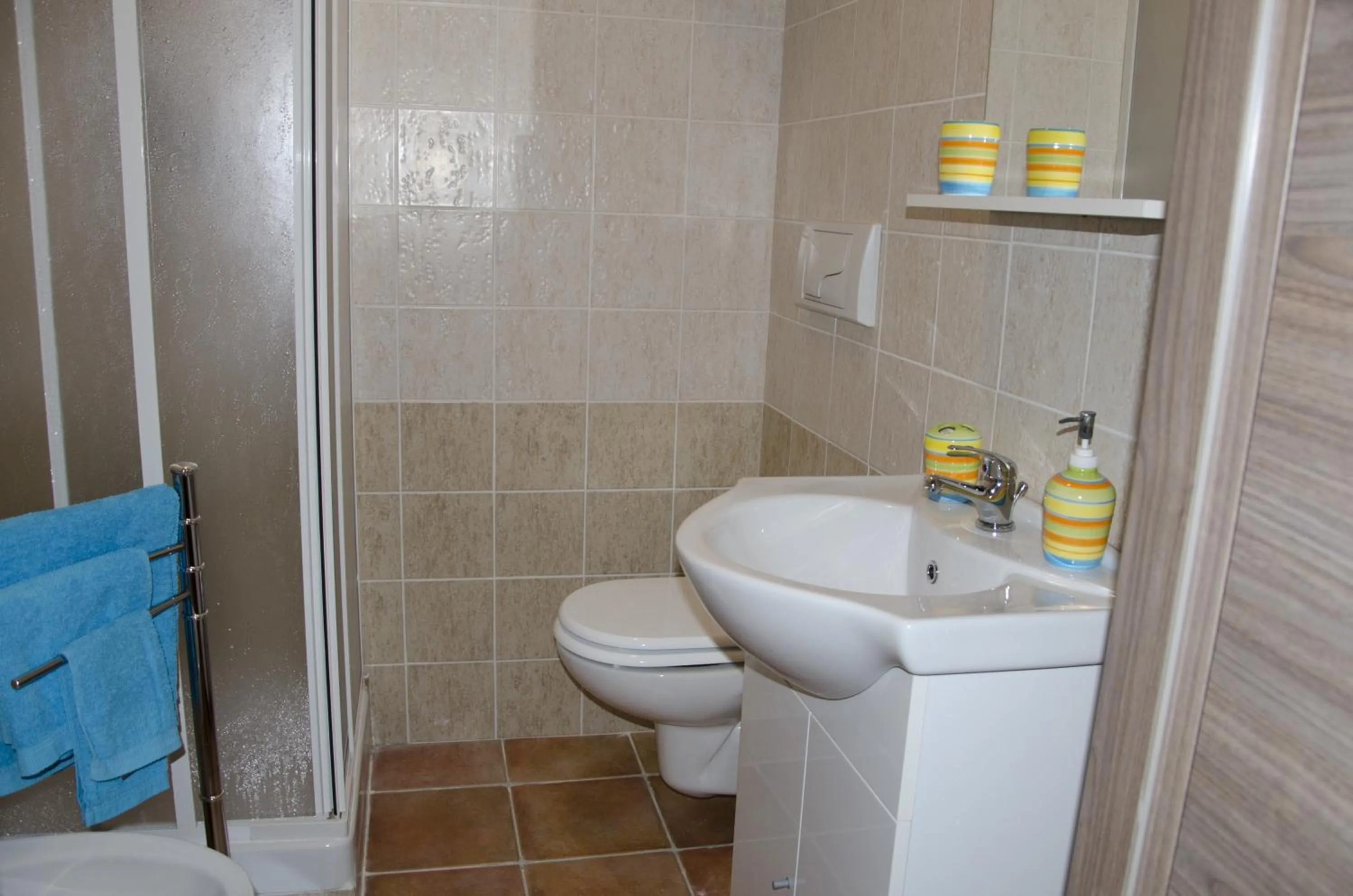 Shower in B&B Nonna Sini