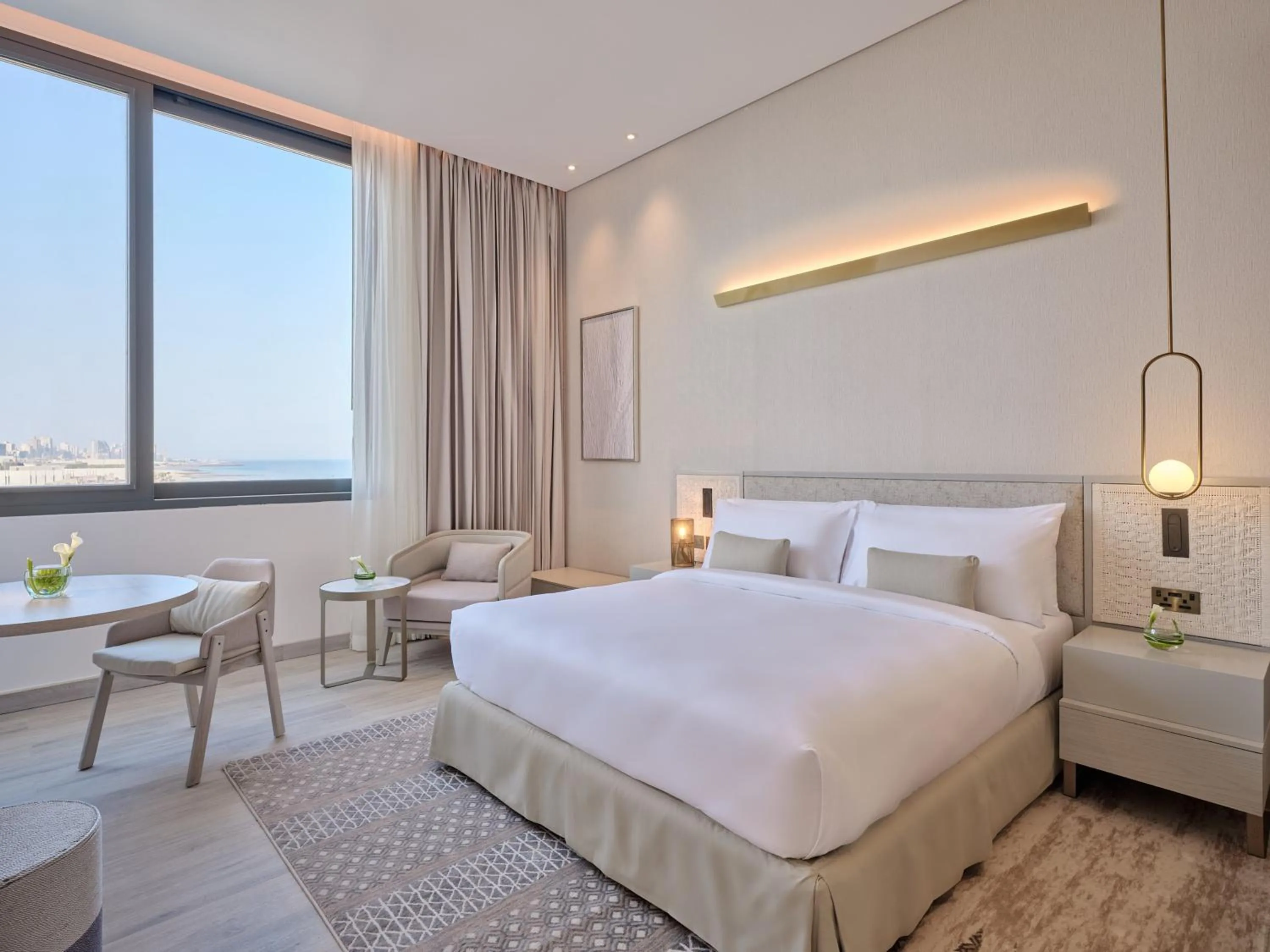 Photo of the whole room, Bed in Arabella Beach Hotel Kuwait, Vignette Collection by IHG