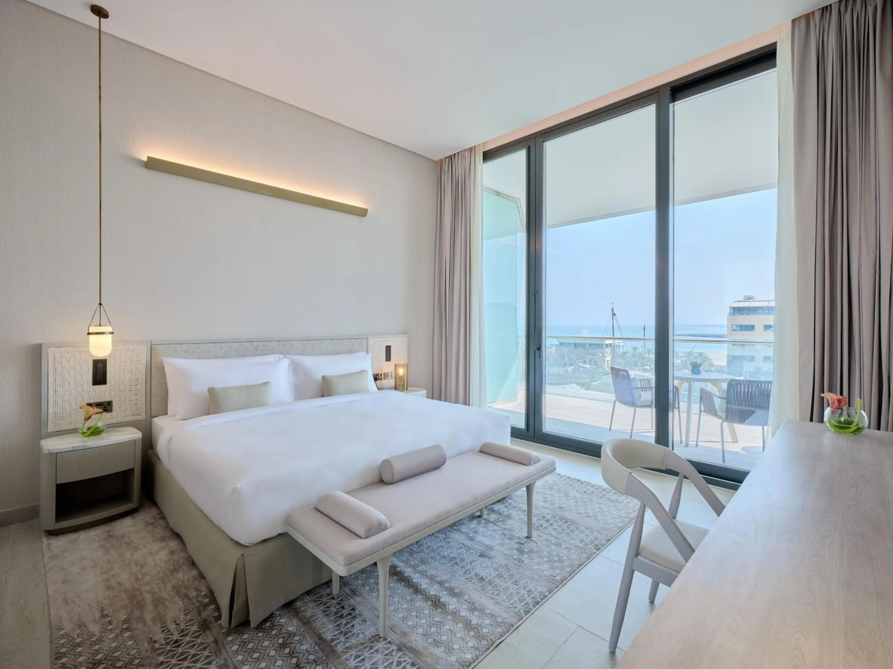 Photo of the whole room, Bed in Arabella Beach Hotel Kuwait, Vignette Collection by IHG