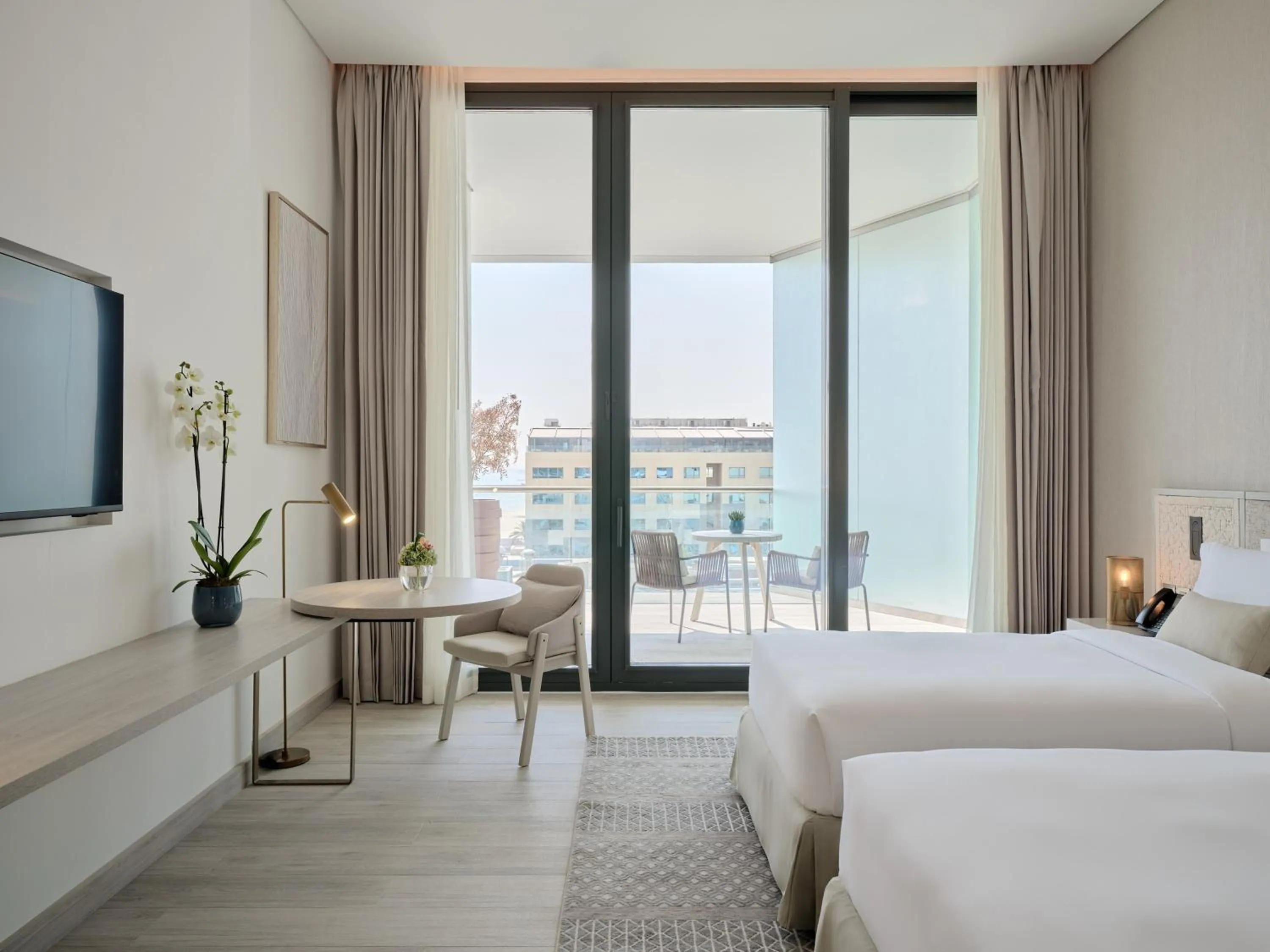 Photo of the whole room, Bed in Arabella Beach Hotel Kuwait, Vignette Collection by IHG