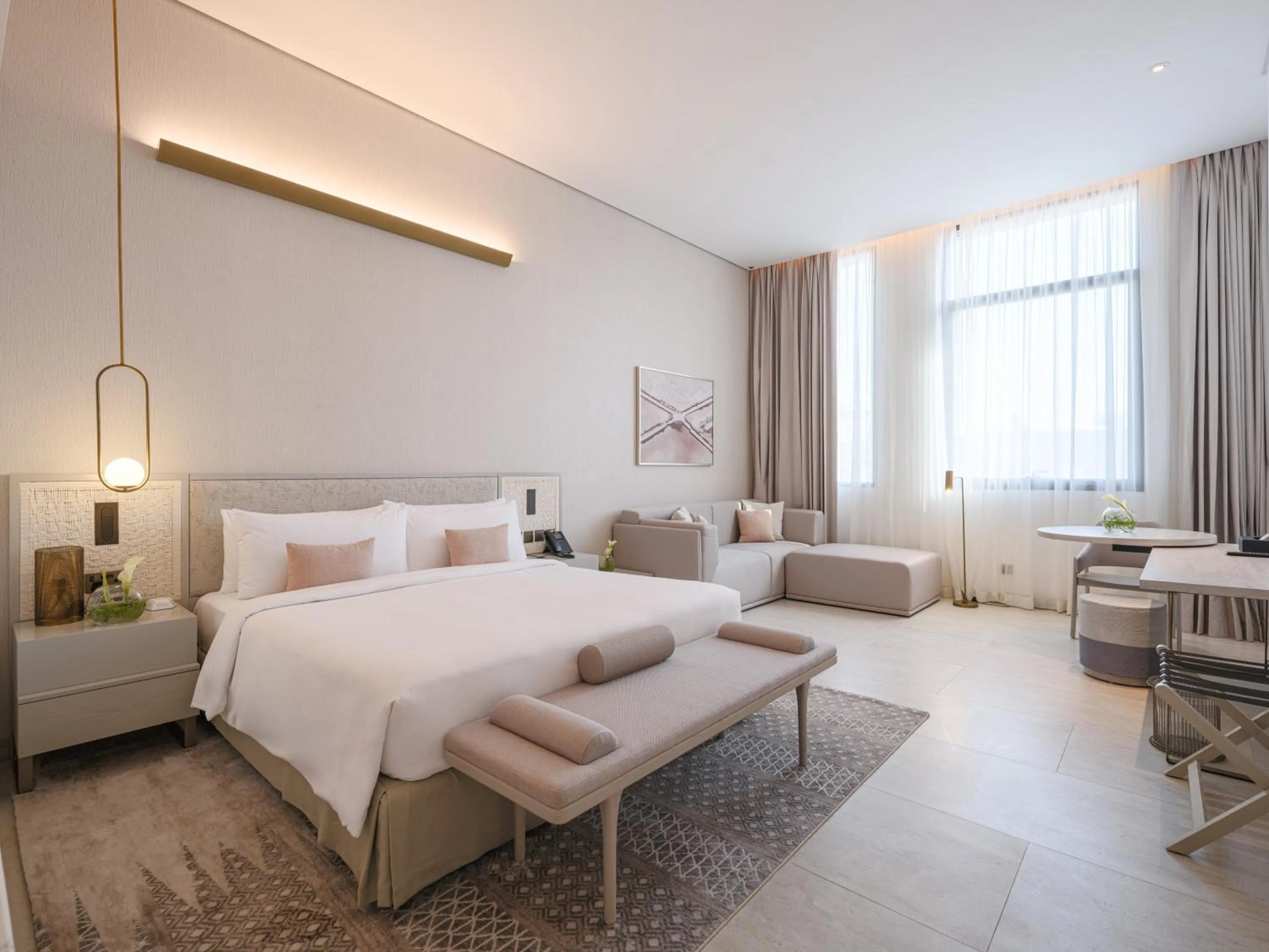 Photo of the whole room, Bed in Arabella Beach Hotel Kuwait, Vignette Collection by IHG