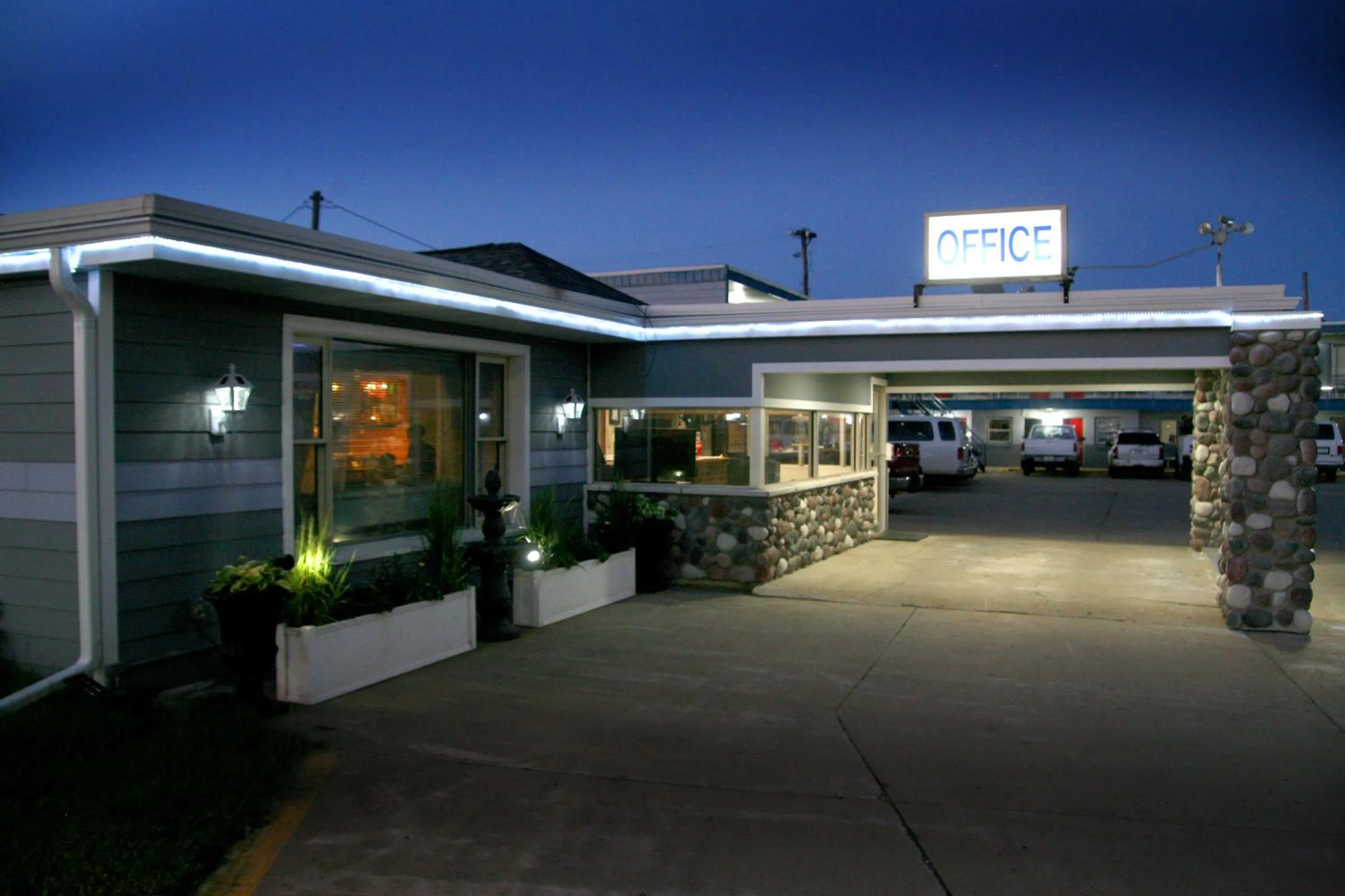 Property building in South T Motel