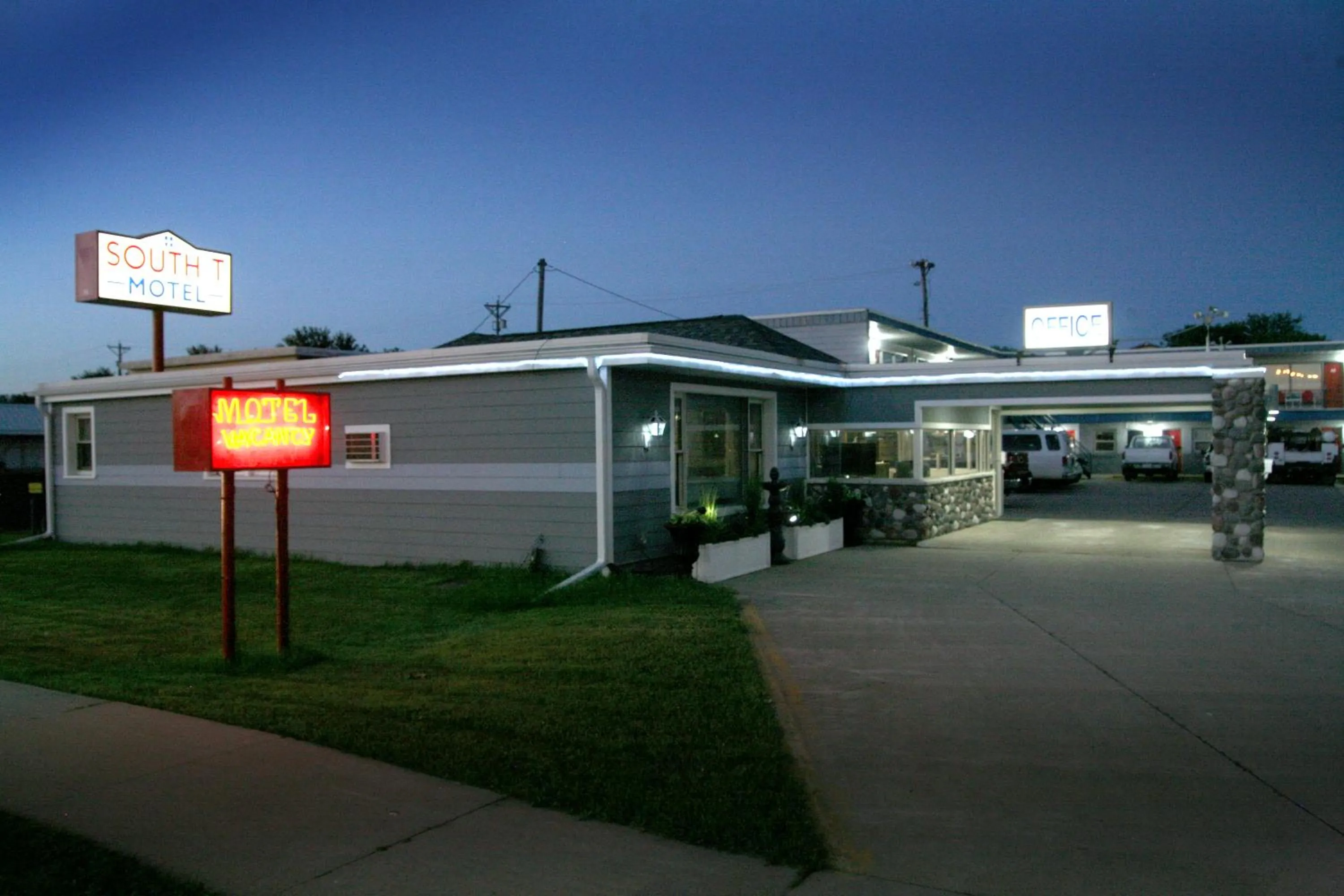 Property building in South T Motel