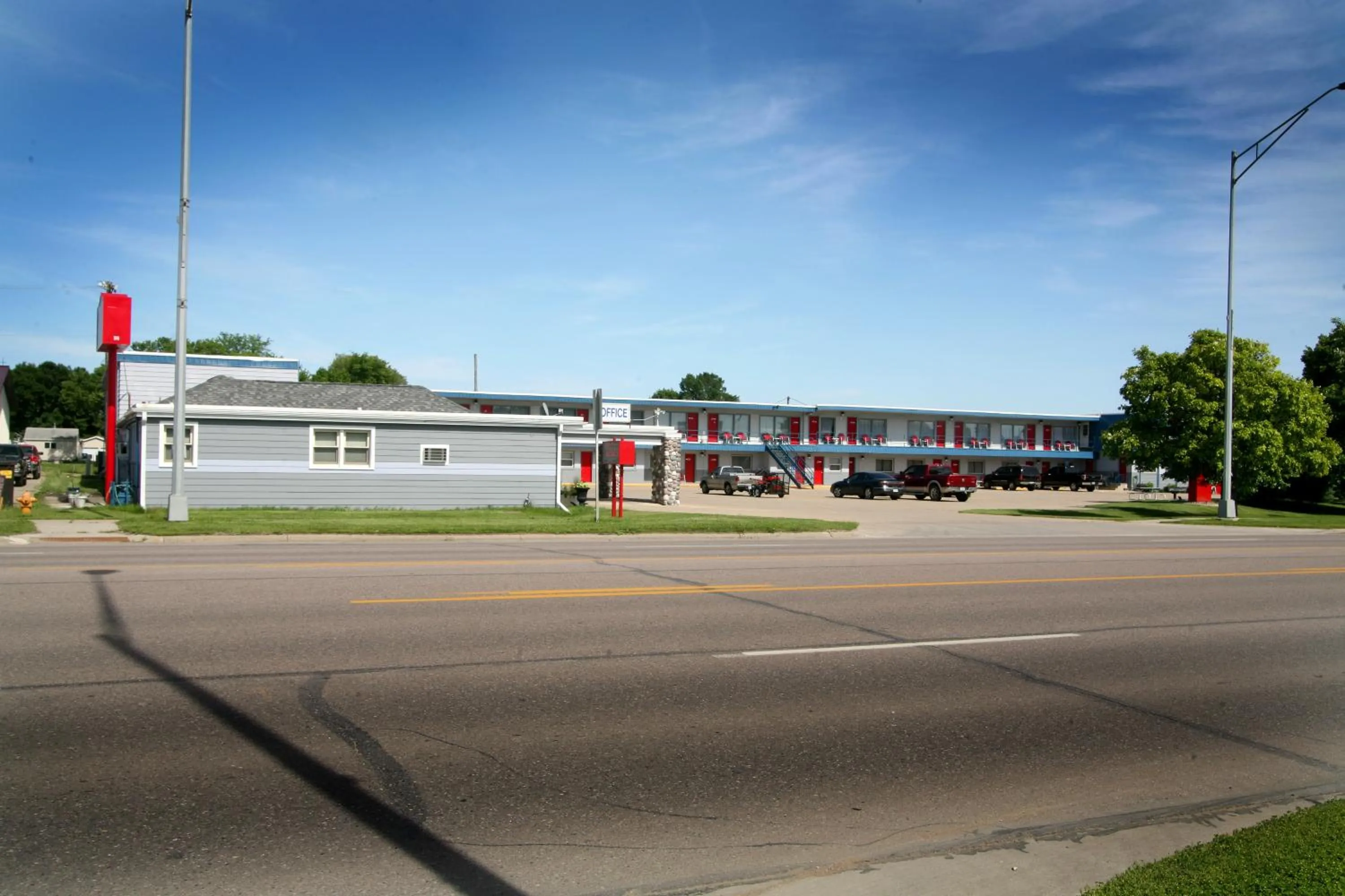 Property building in South T Motel