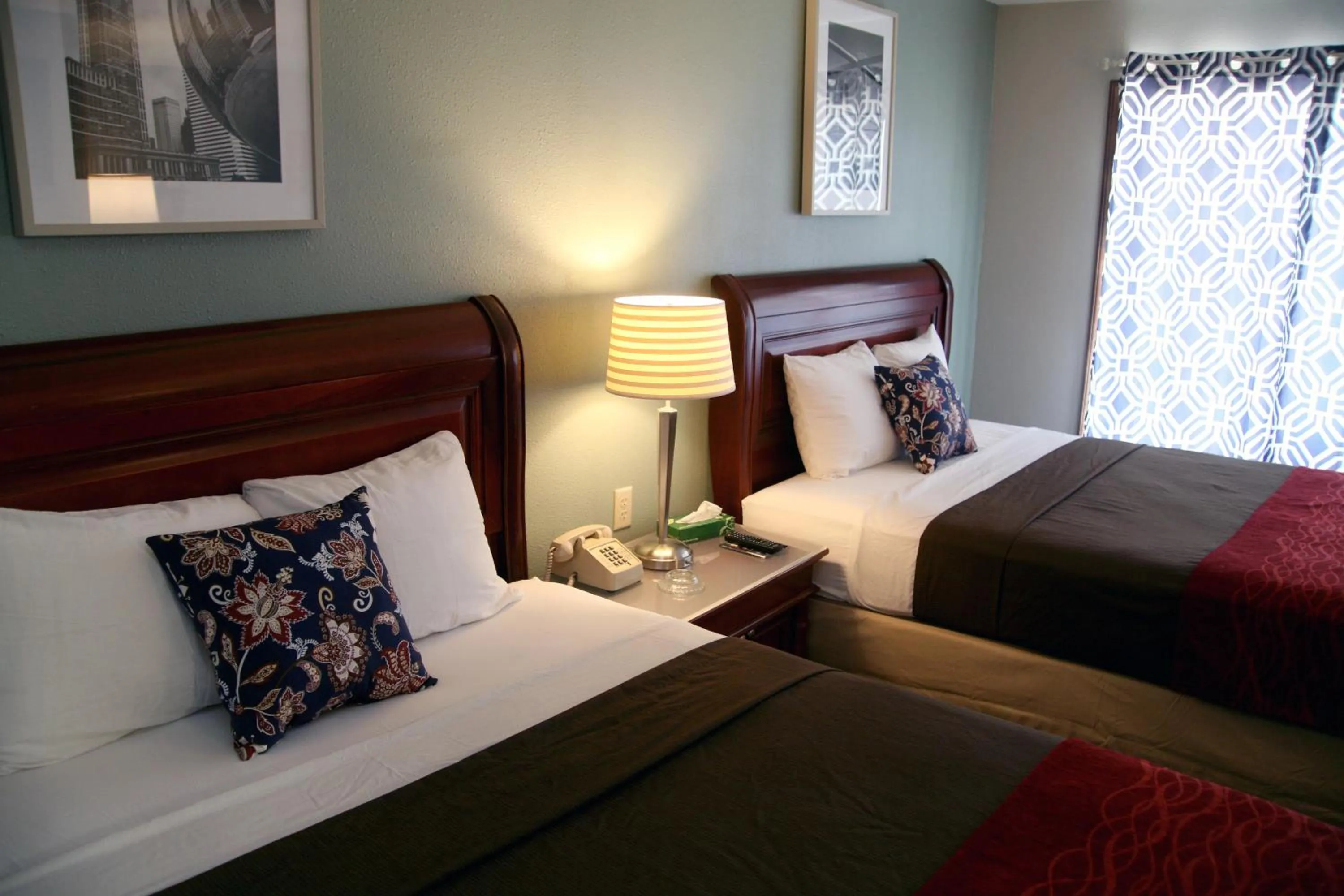 Bed in South T Motel