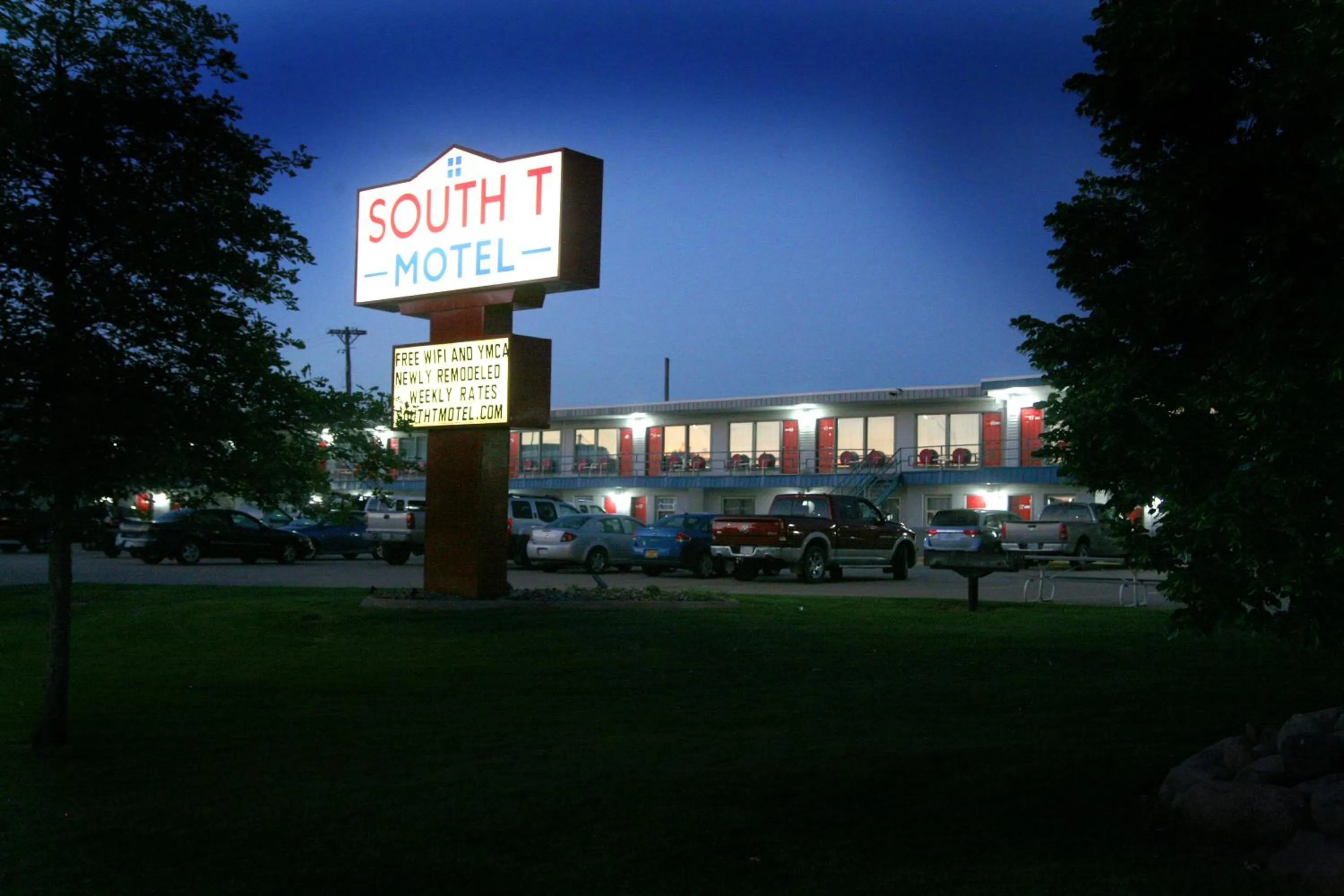 Property building in South T Motel