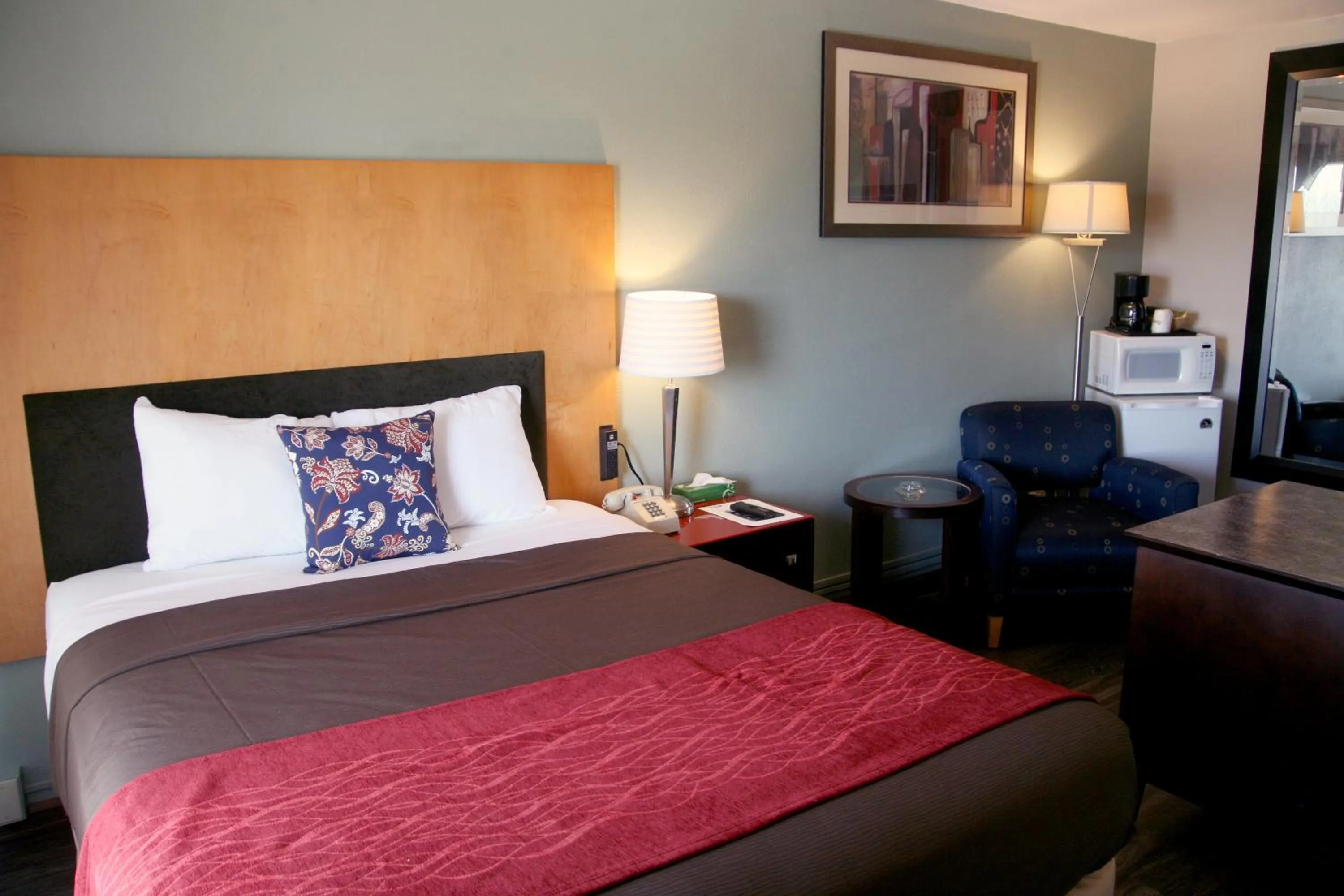 Bed in South T Motel