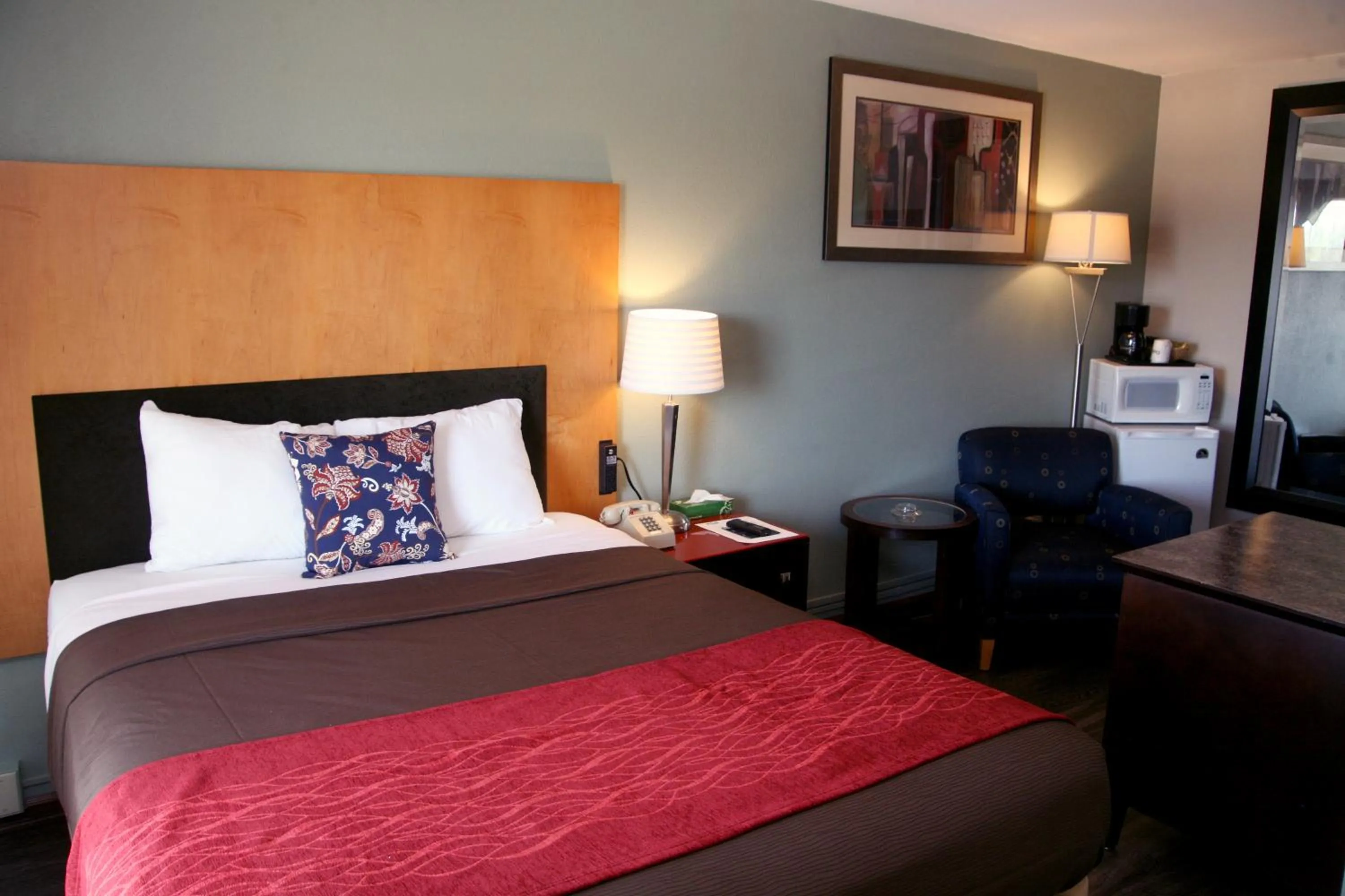 Bed in South T Motel