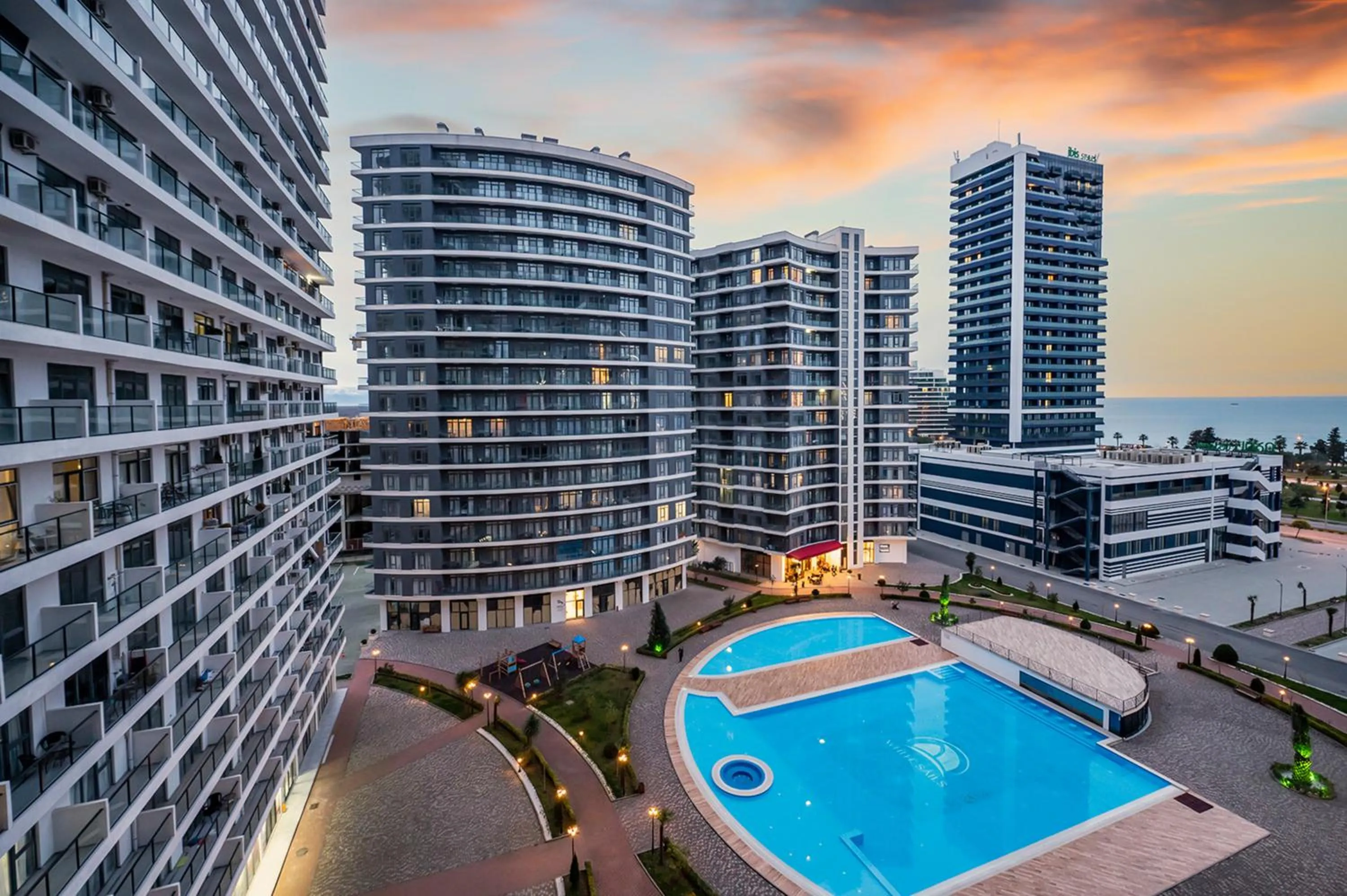 Swimming pool in ibis Styles Batumi Hotel