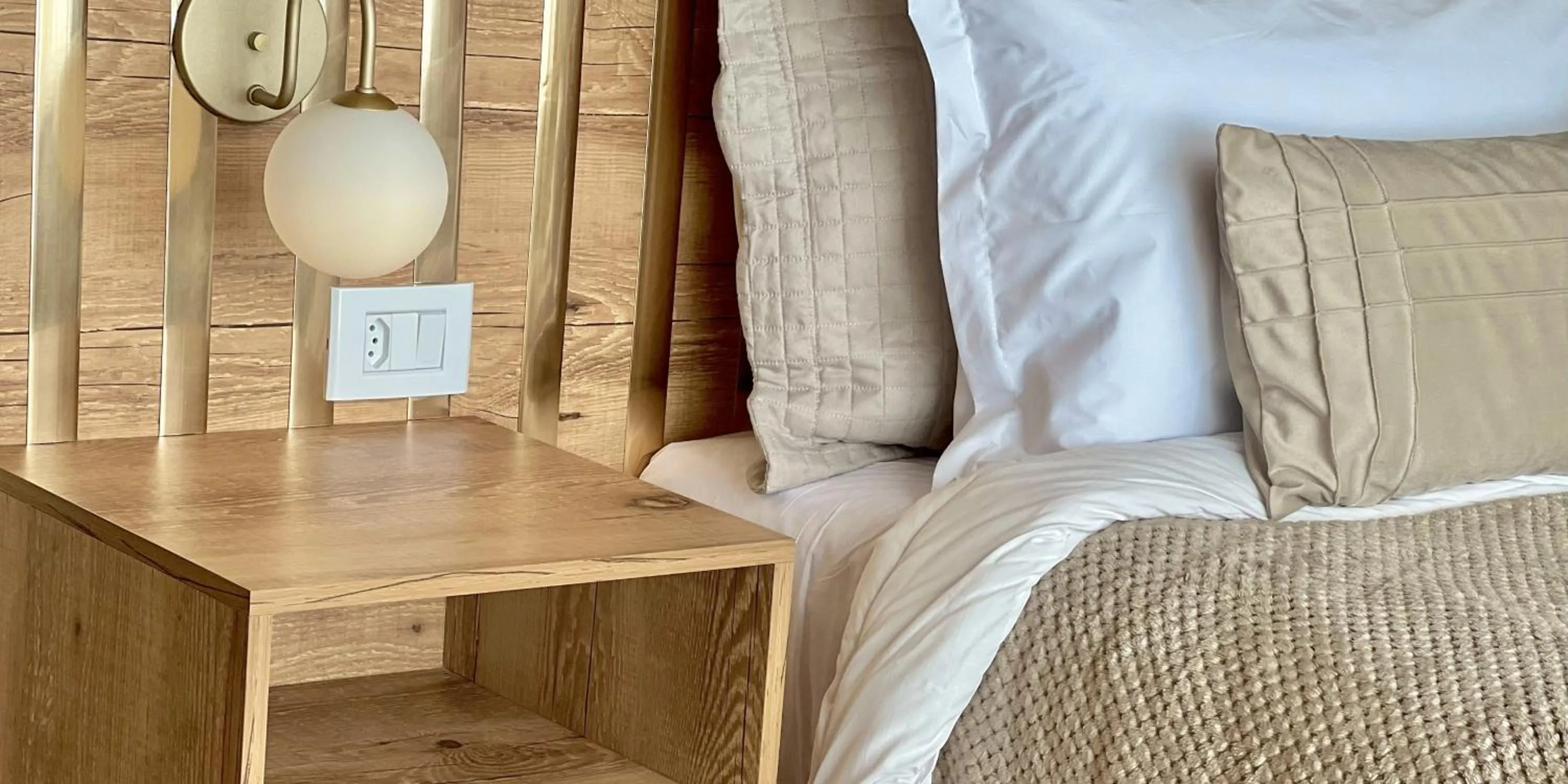 Bed in Chalés Quinta da Boa Vista