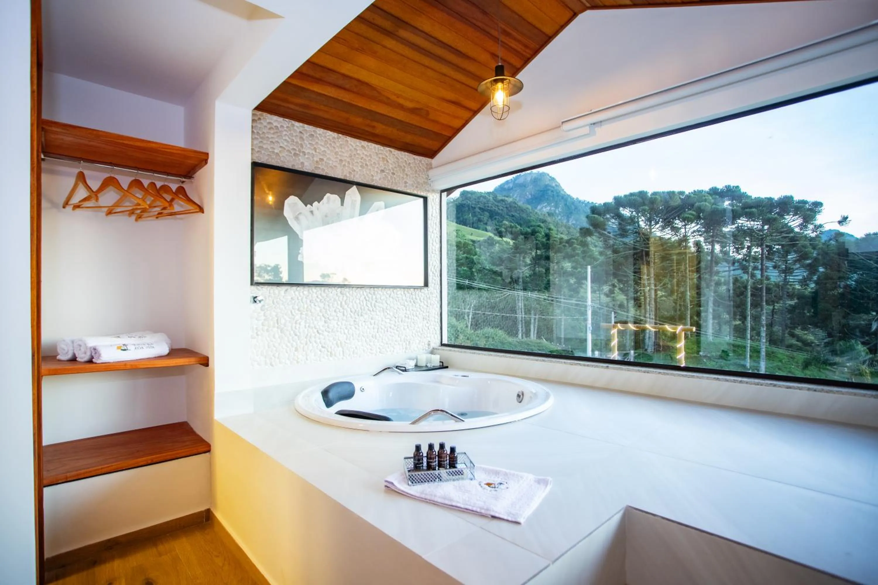 Natural landscape in Chalés Quinta da Boa Vista