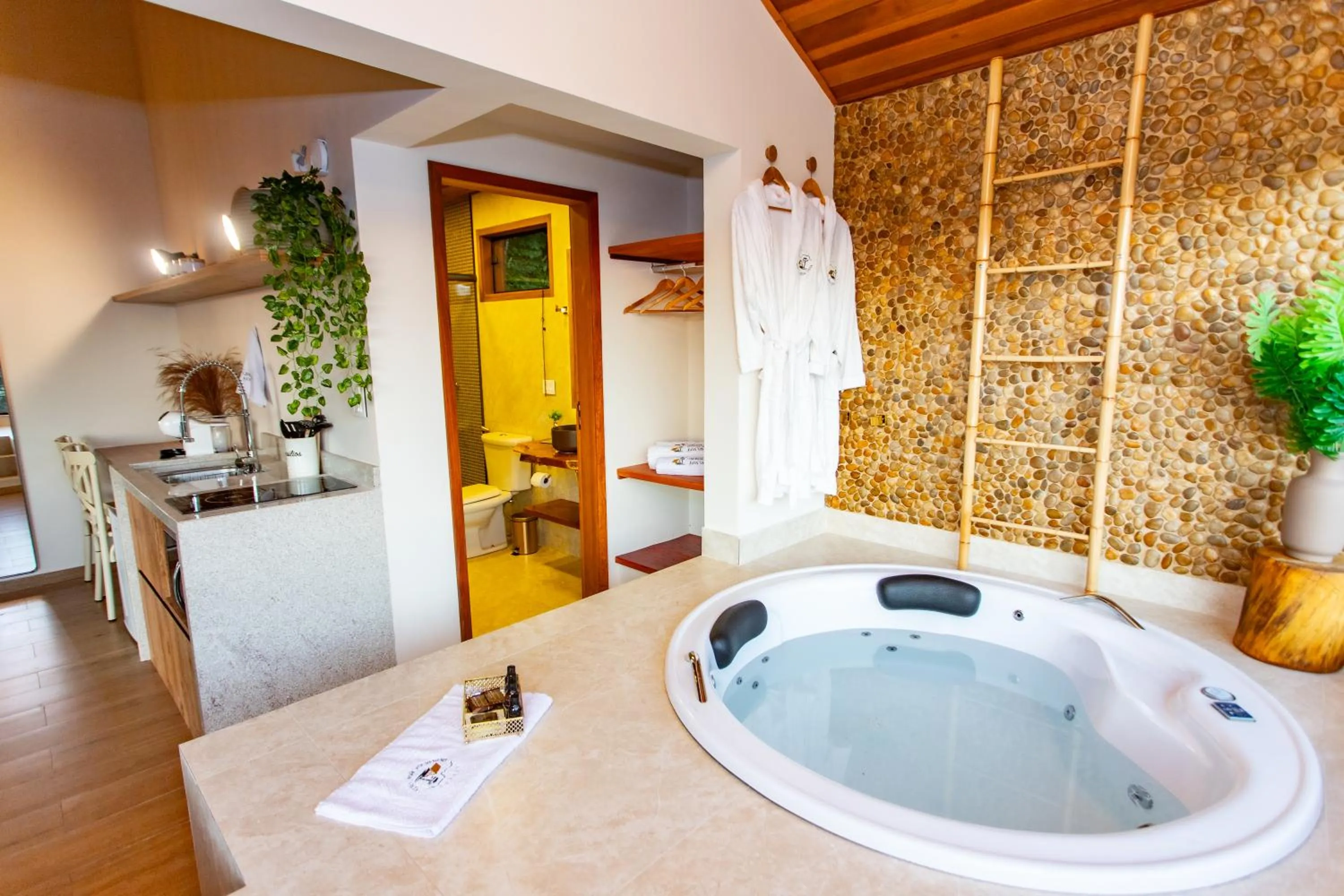 Natural landscape in Chalés Quinta da Boa Vista