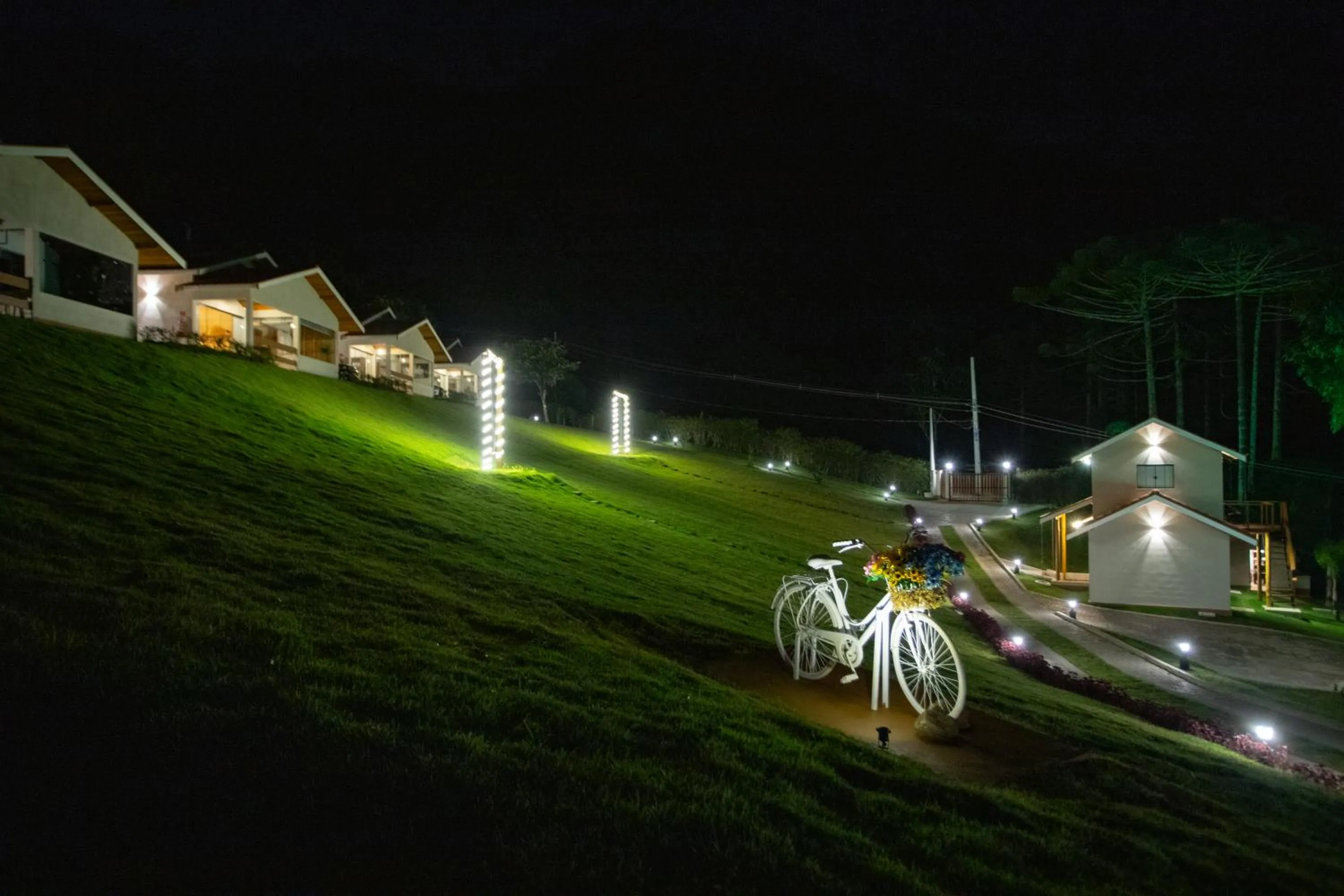 Night in Chalés Quinta da Boa Vista