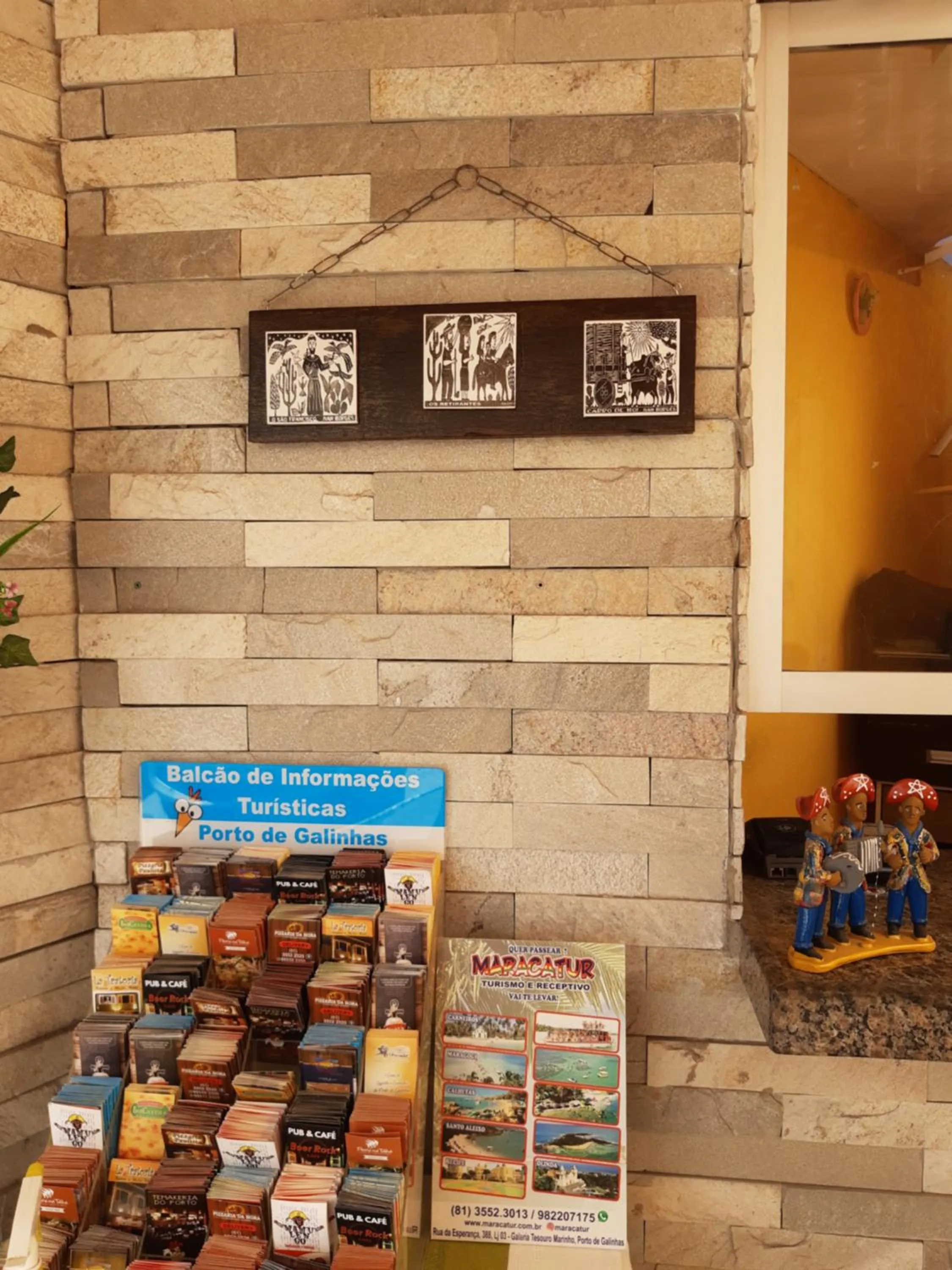 Lobby or reception in Suítes São Francisco