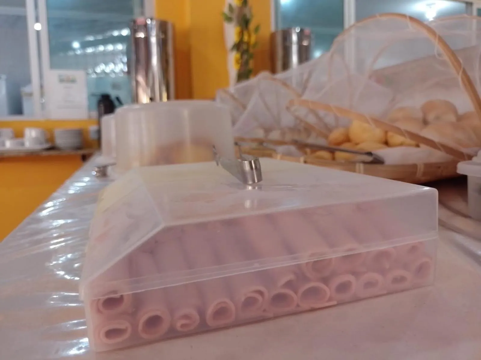 Buffet breakfast in Suítes São Francisco