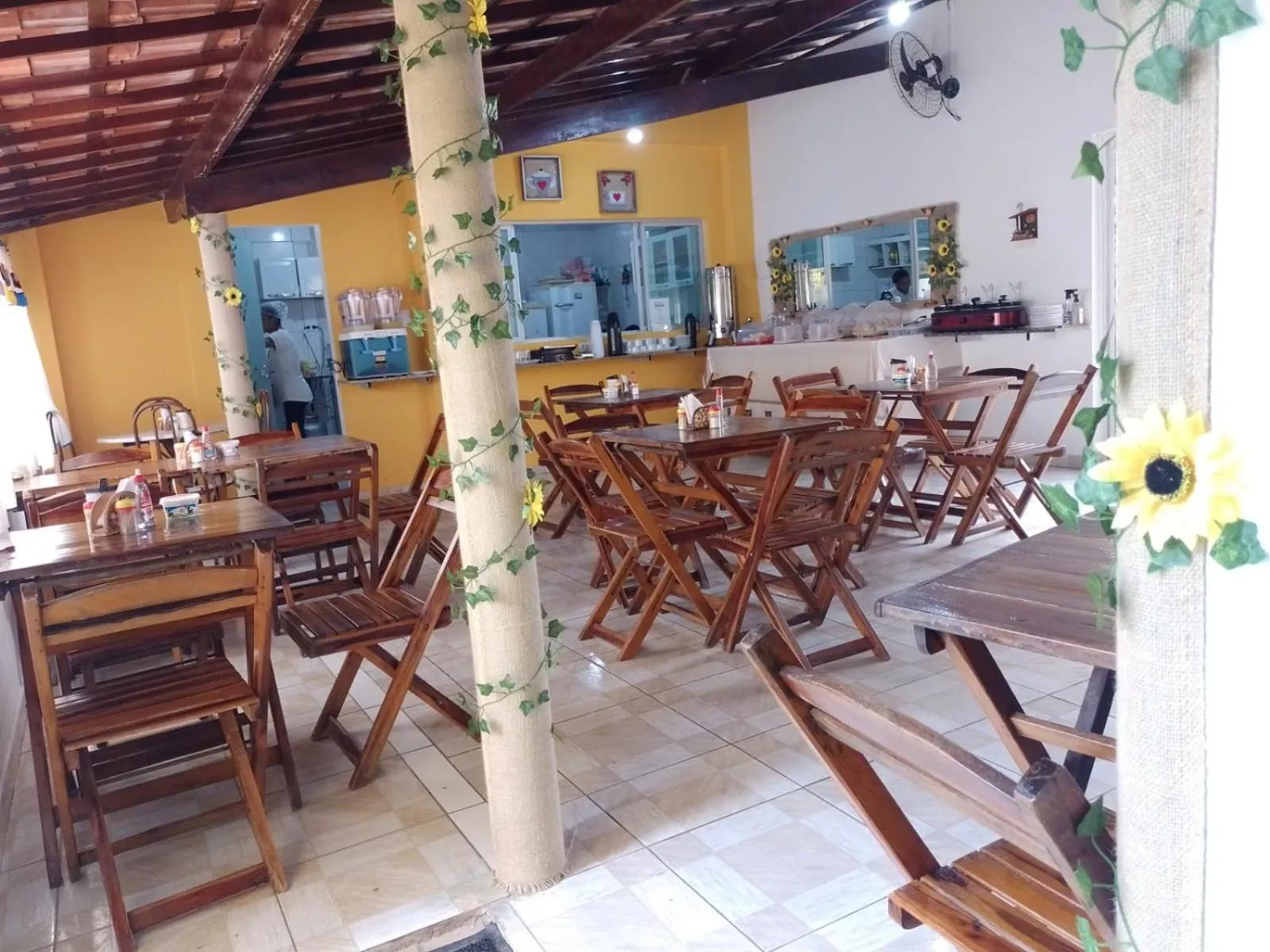 Dining area in Suítes São Francisco