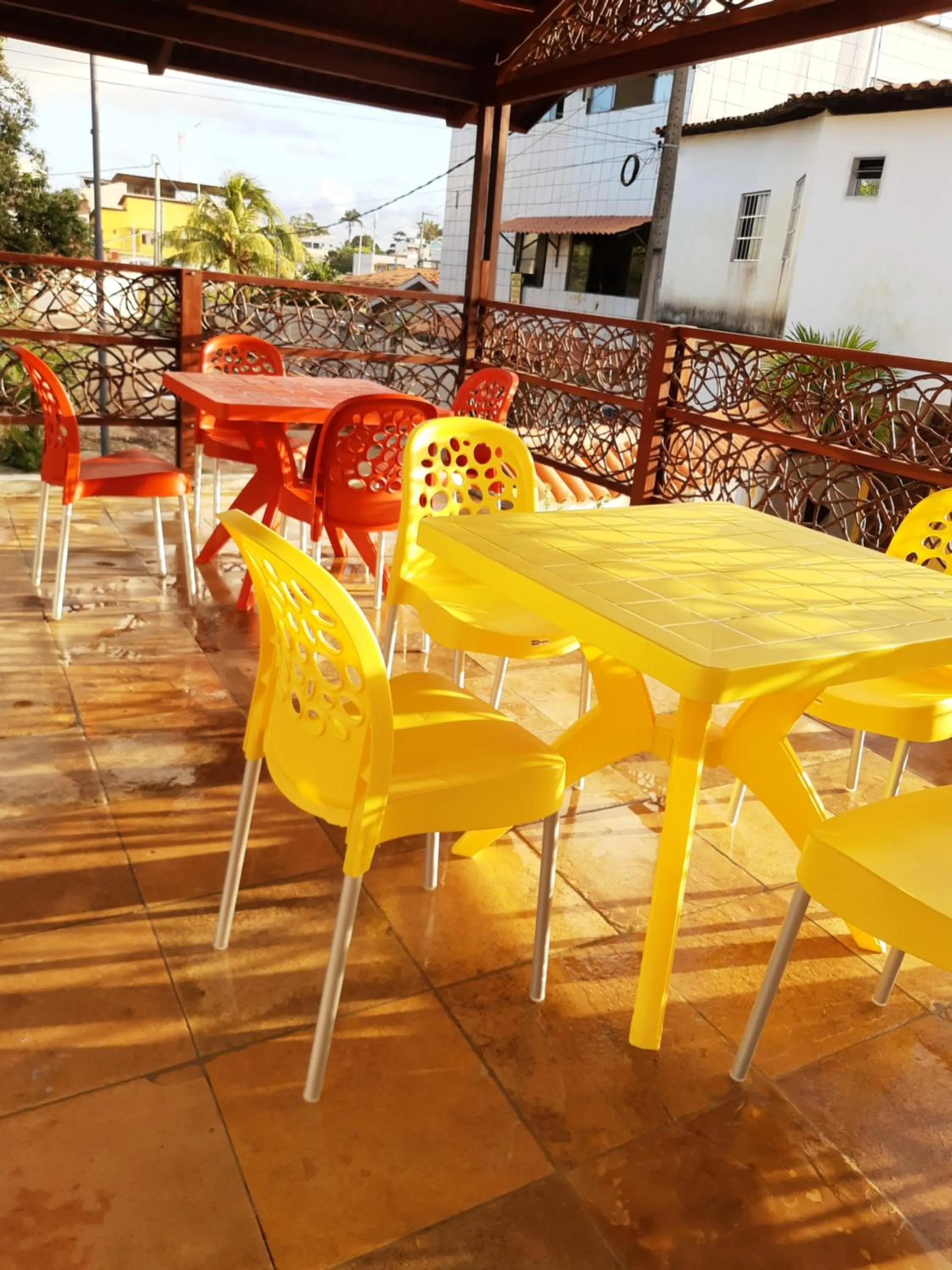 Balcony/Terrace in Suítes São Francisco