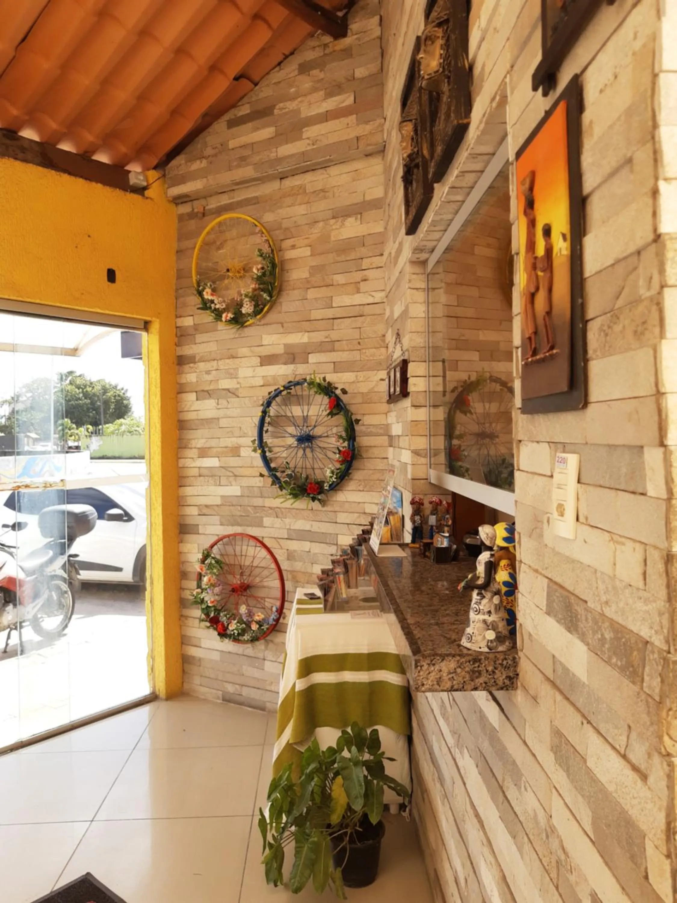 Lobby or reception in Suítes São Francisco