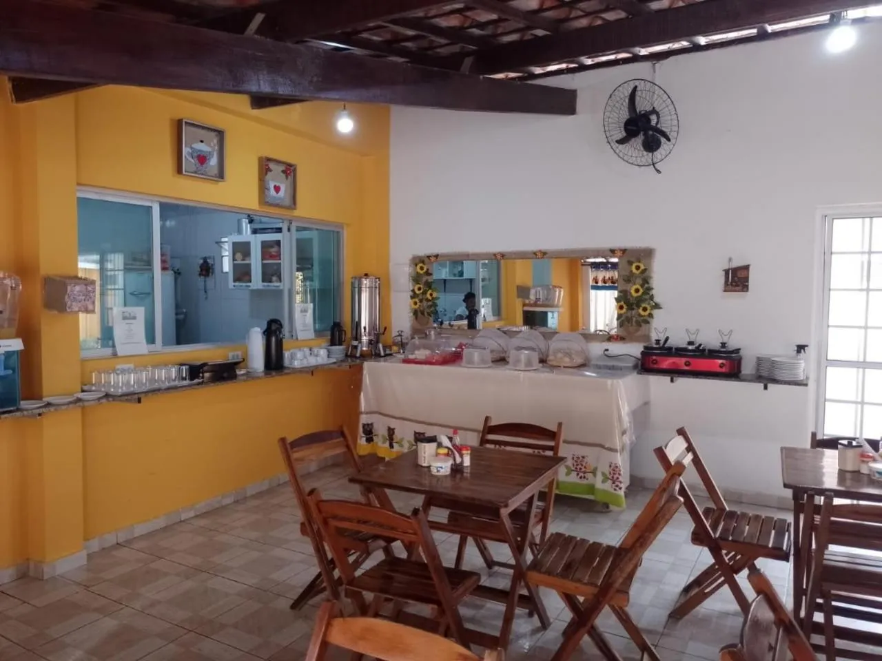 Dining area in Suítes São Francisco