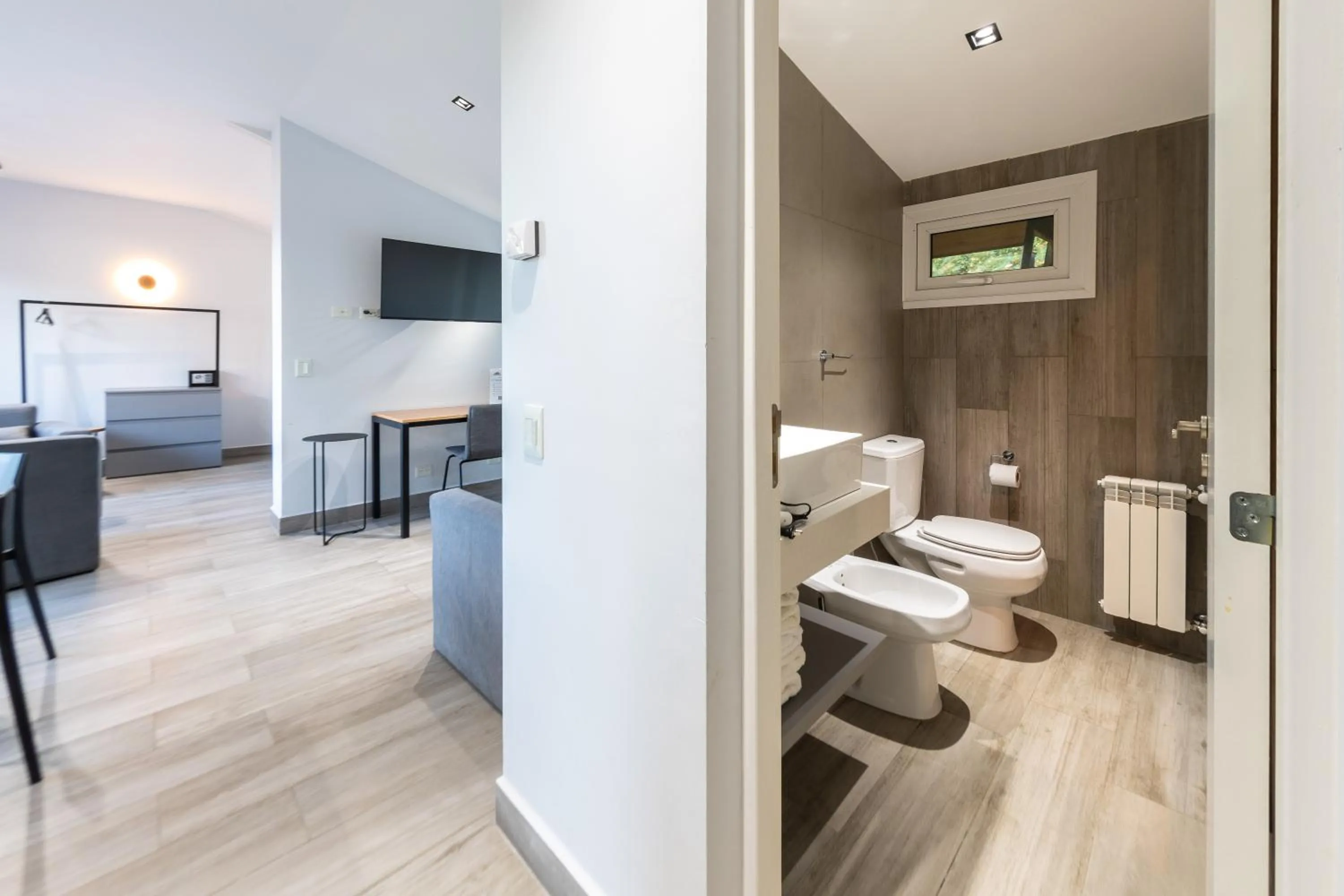 Bathroom in Departamentos Casa Piamonte