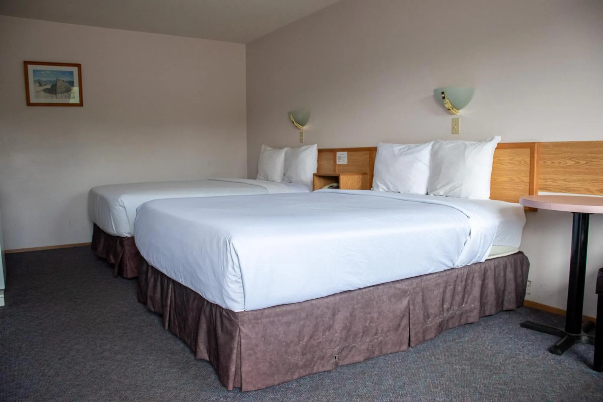 Bed in Ace Western Motel