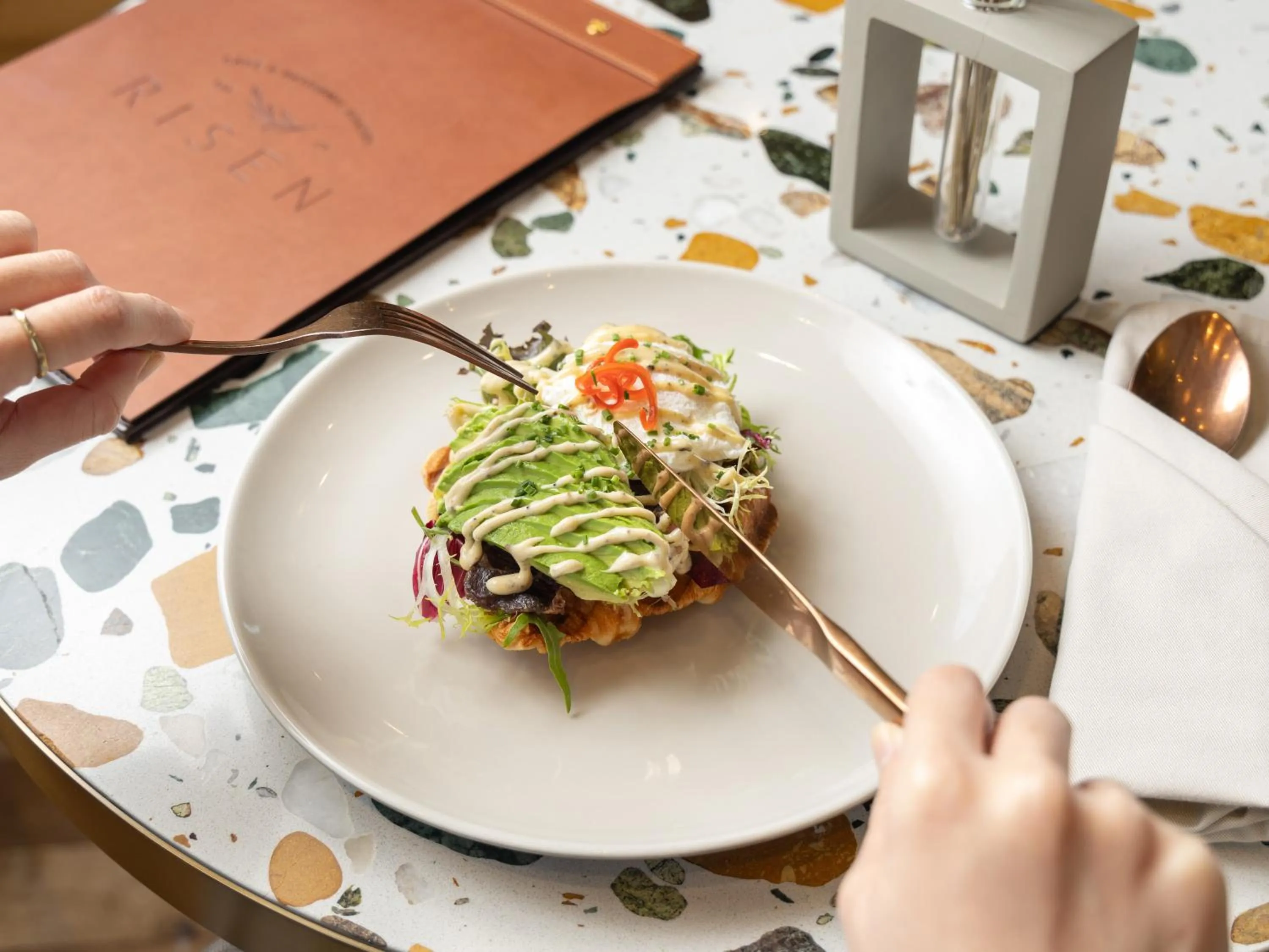 Restaurant/places to eat in The First Collection Waterfront, Dubai, a Tribute Portfolio Hotel