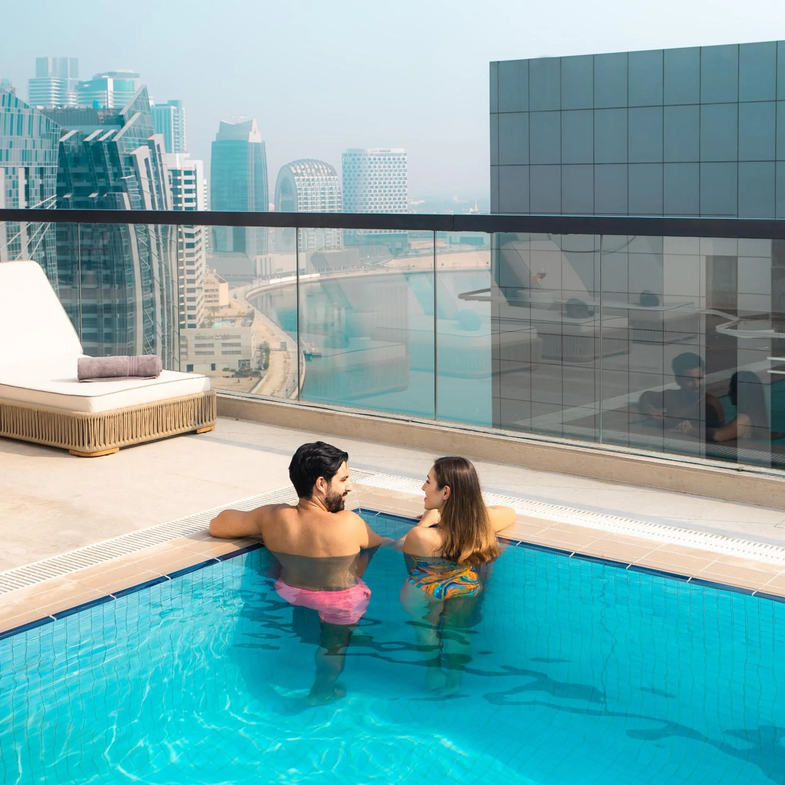 Swimming pool in The First Collection Waterfront, Dubai, a Tribute Portfolio Hotel