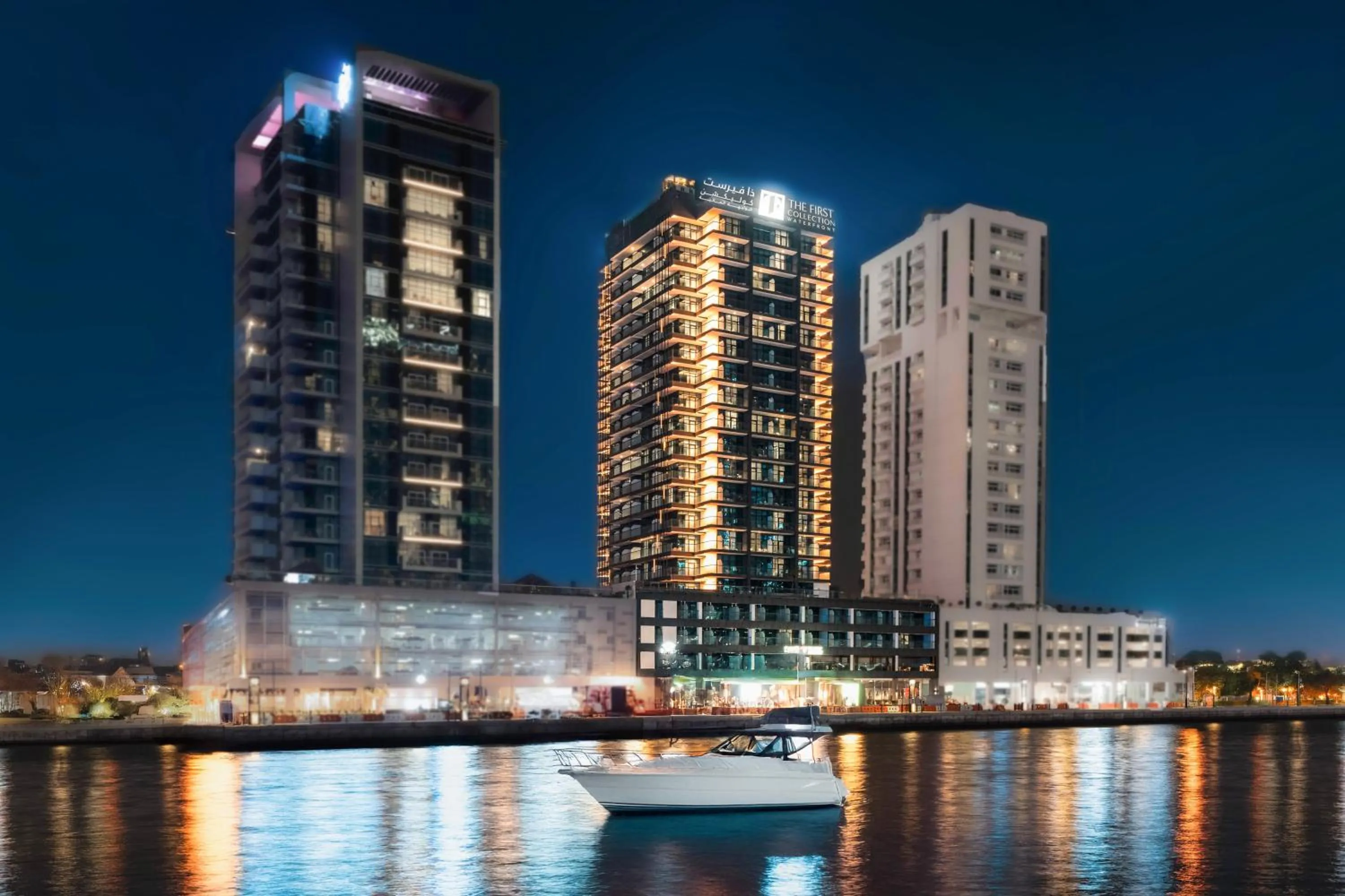 Property building in The First Collection Waterfront, Dubai, a Tribute Portfolio Hotel