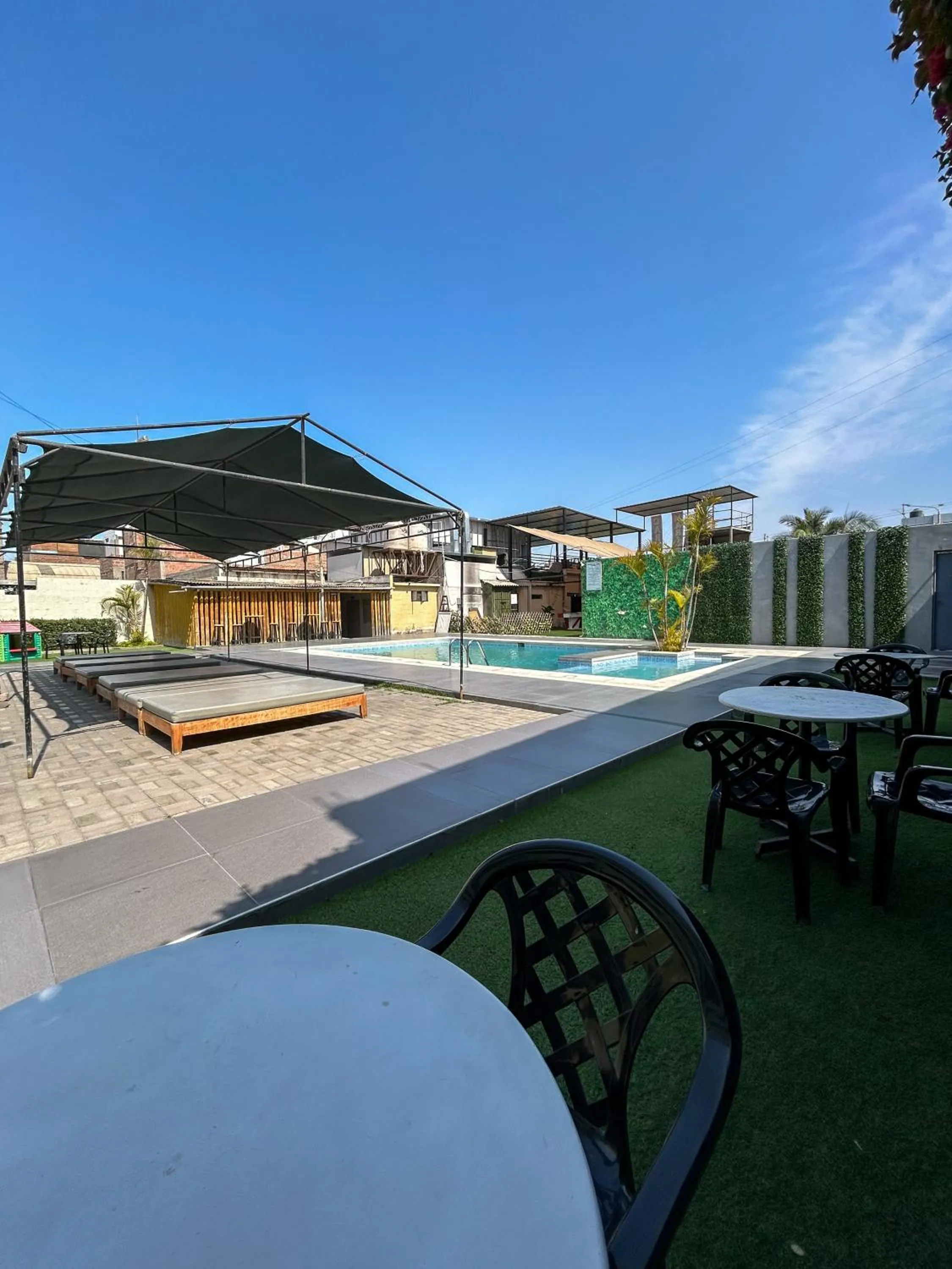 Patio in Holiday Suites