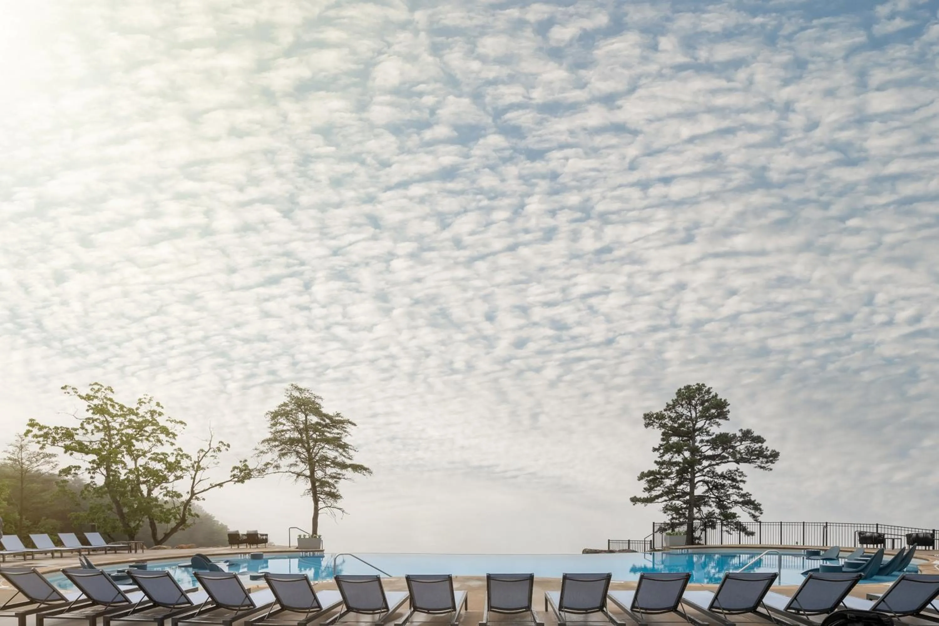 Swimming pool in Cloudland at McLemore Resort Lookout Mountain, Curio by Hilton