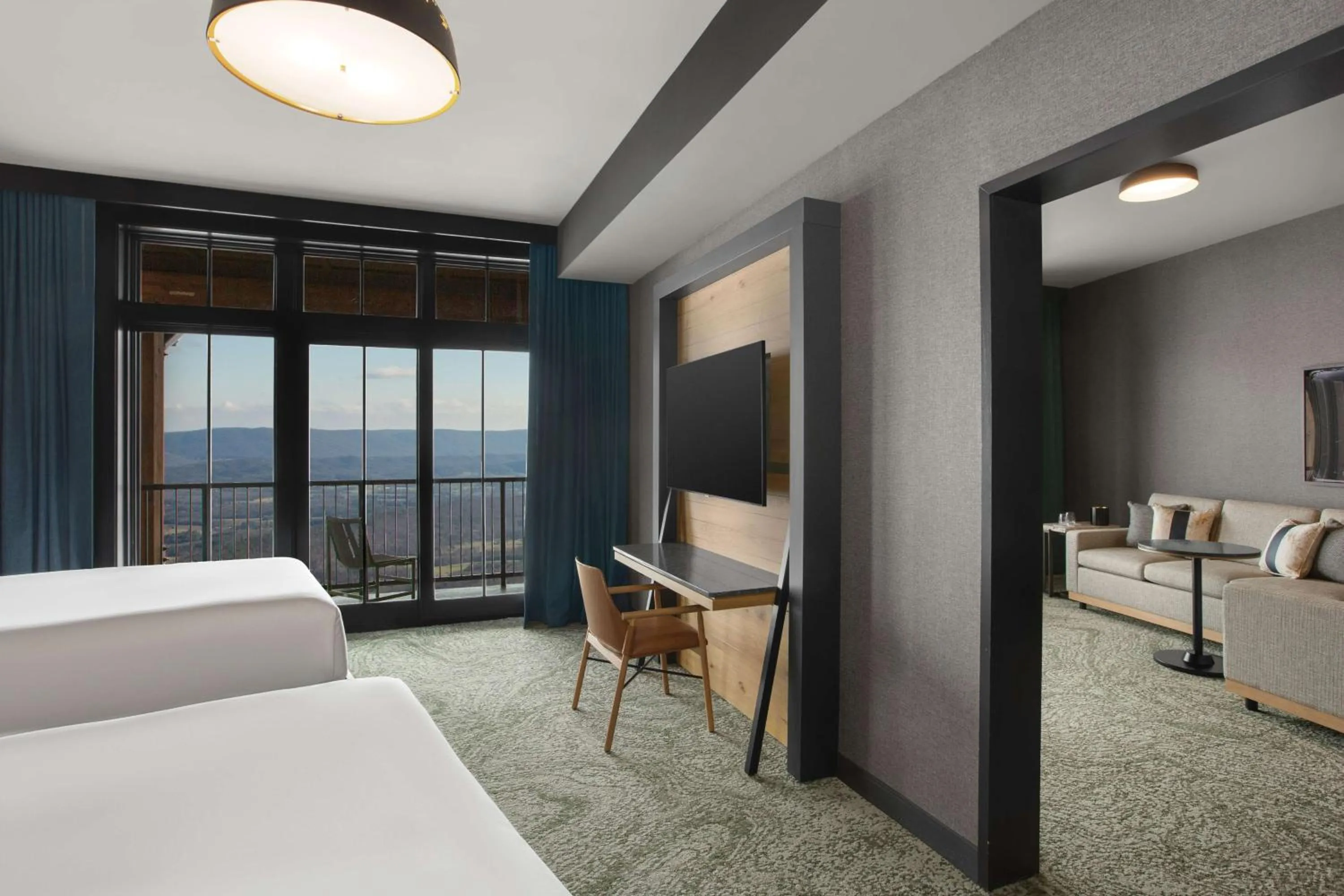 Photo of the whole room, Bed in Cloudland at McLemore Resort Lookout Mountain, Curio by Hilton