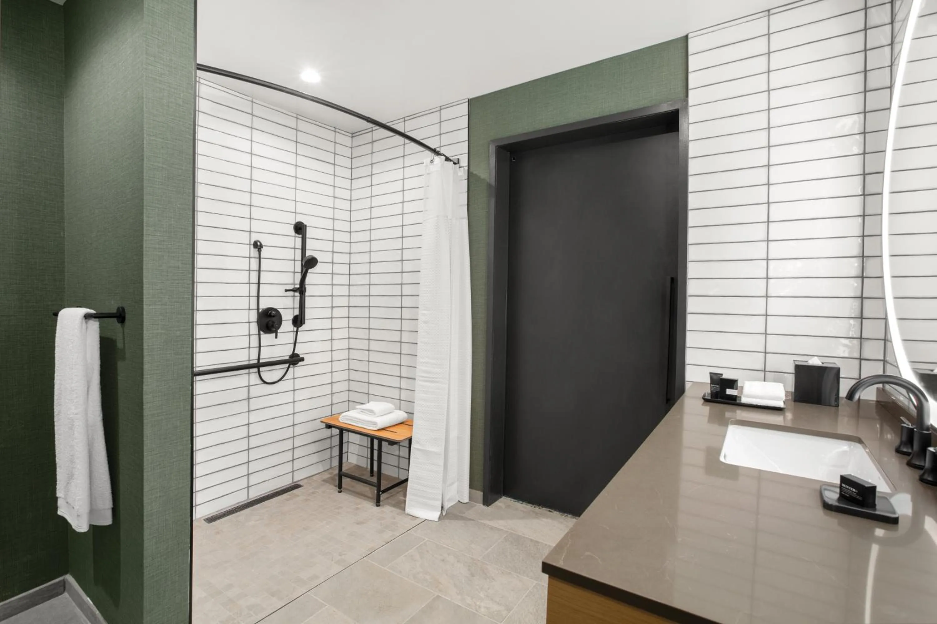 Shower in Cloudland at McLemore Resort Lookout Mountain, Curio by Hilton