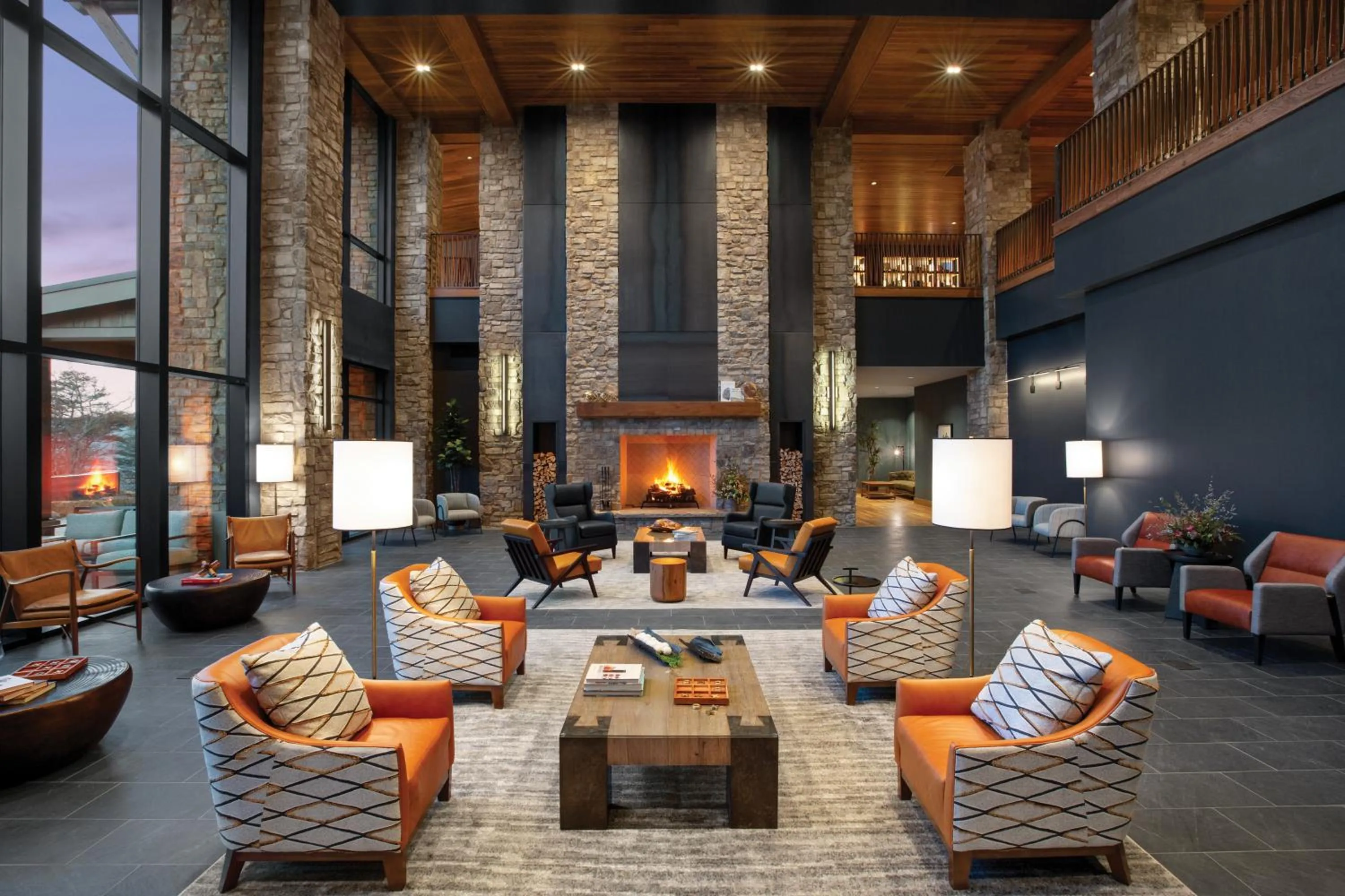 Lobby or reception in Cloudland at McLemore Resort Lookout Mountain, Curio by Hilton