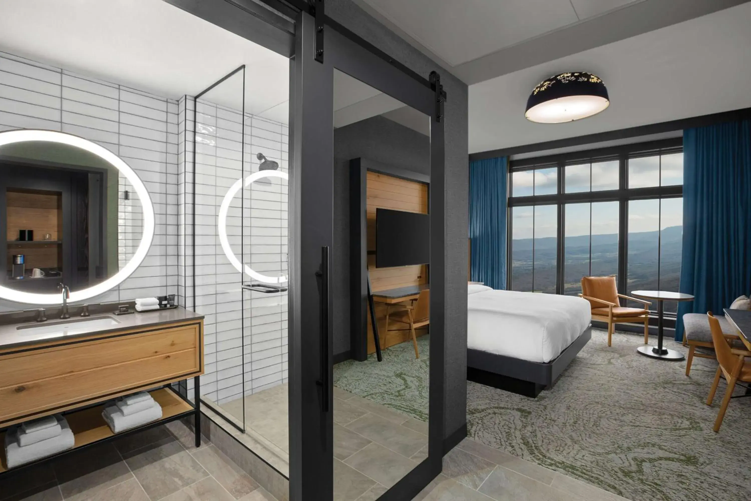 Superior King Room with Mountain View in Cloudland at McLemore Resort Lookout Mountain, Curio by Hilton Superior King Room with Mountain View in Cloudland at McLemore Resort Lookout Mountain, Curio by Hilton